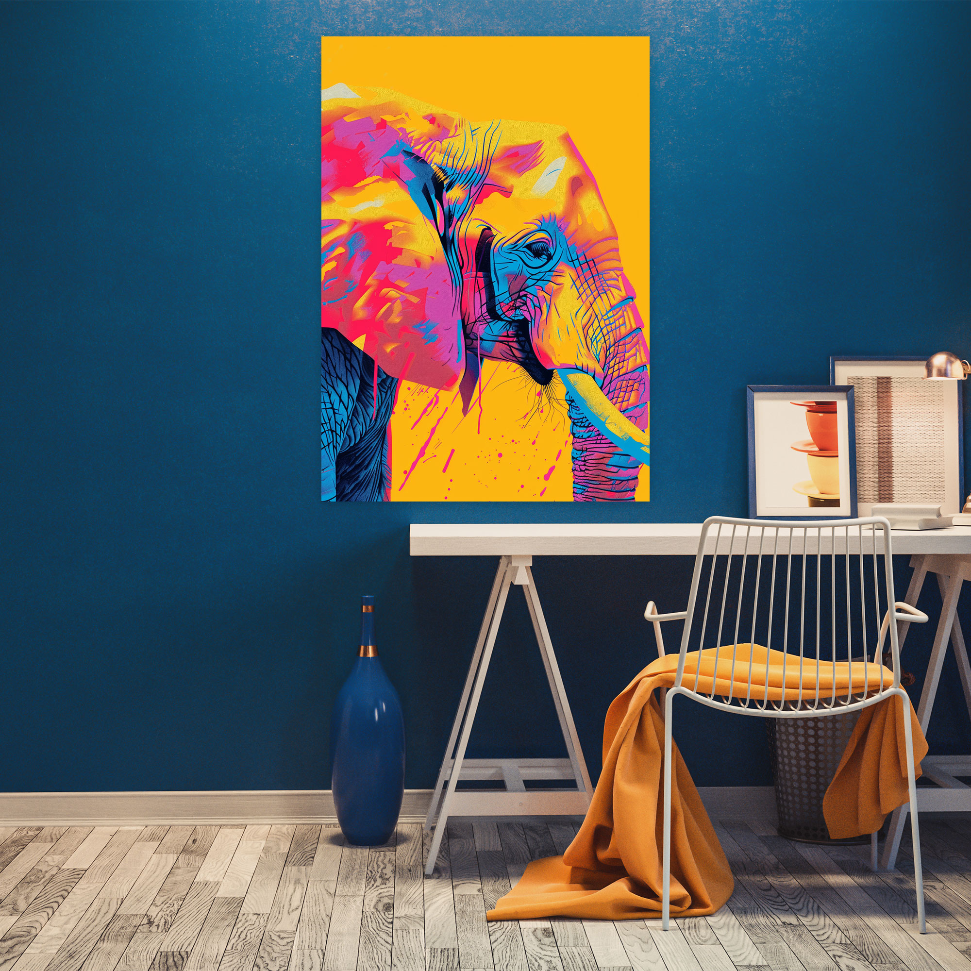 Andy Warhol Animals Canvas Print - Andy Warhol, Canvas Wall Art, Andy Warhol, Canvas