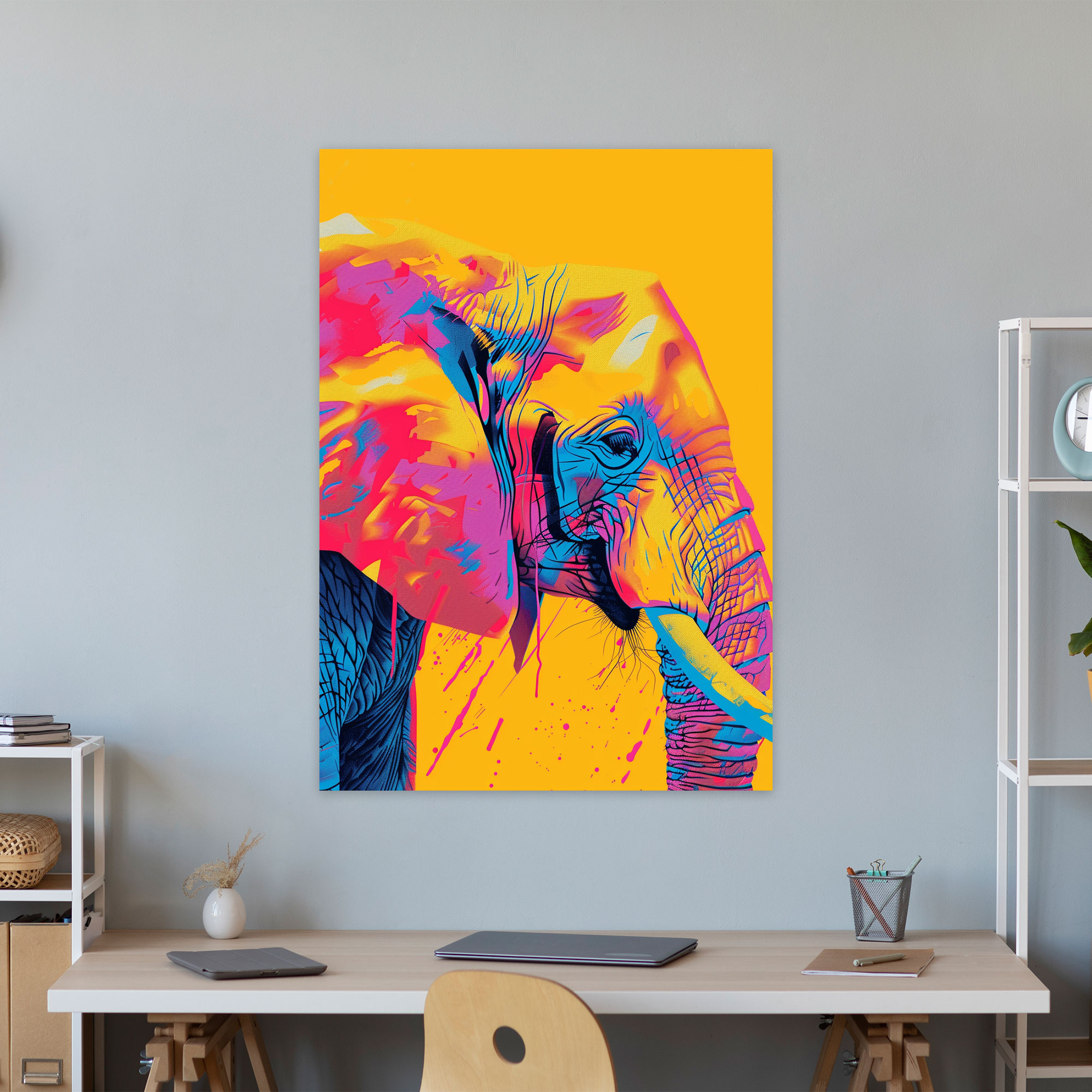 Andy Warhol Animals Canvas Print - Andy Warhol, Canvas Wall Art, Andy Warhol, Canvas