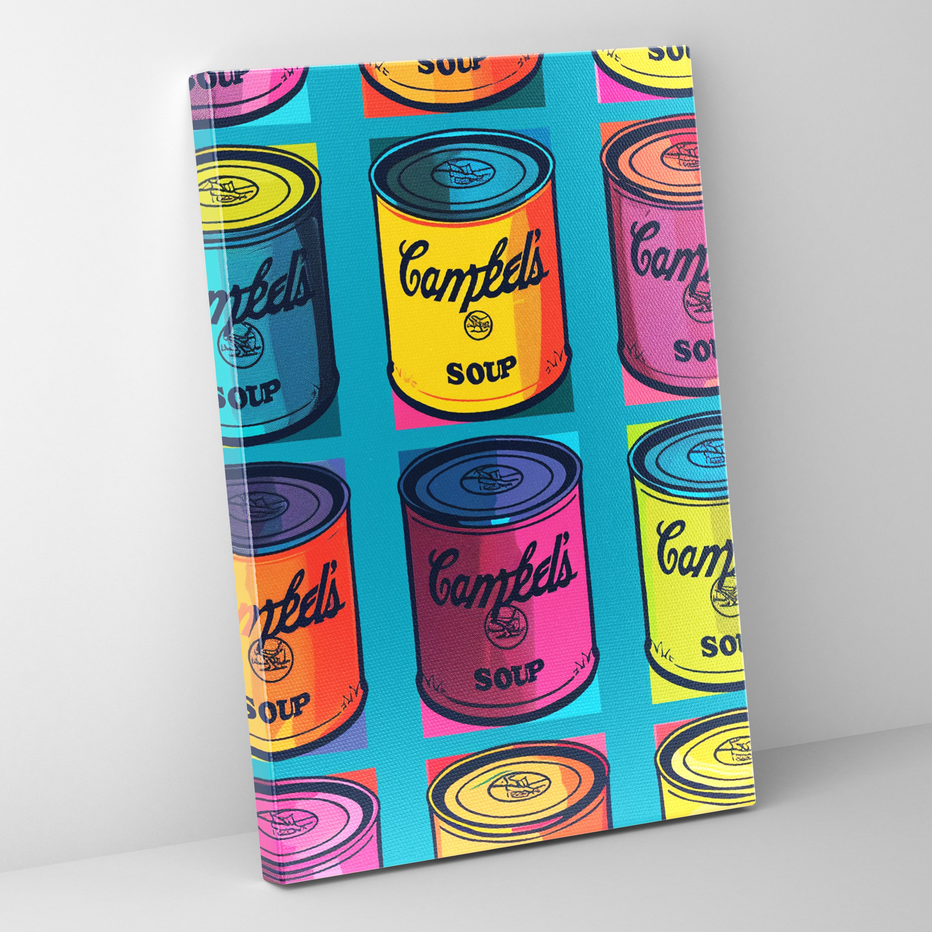 Andy Warhol Campbell's Soup Cans Canvas Print - Andy Warhol, Home Decoration, Andy Warhol, Wall Art