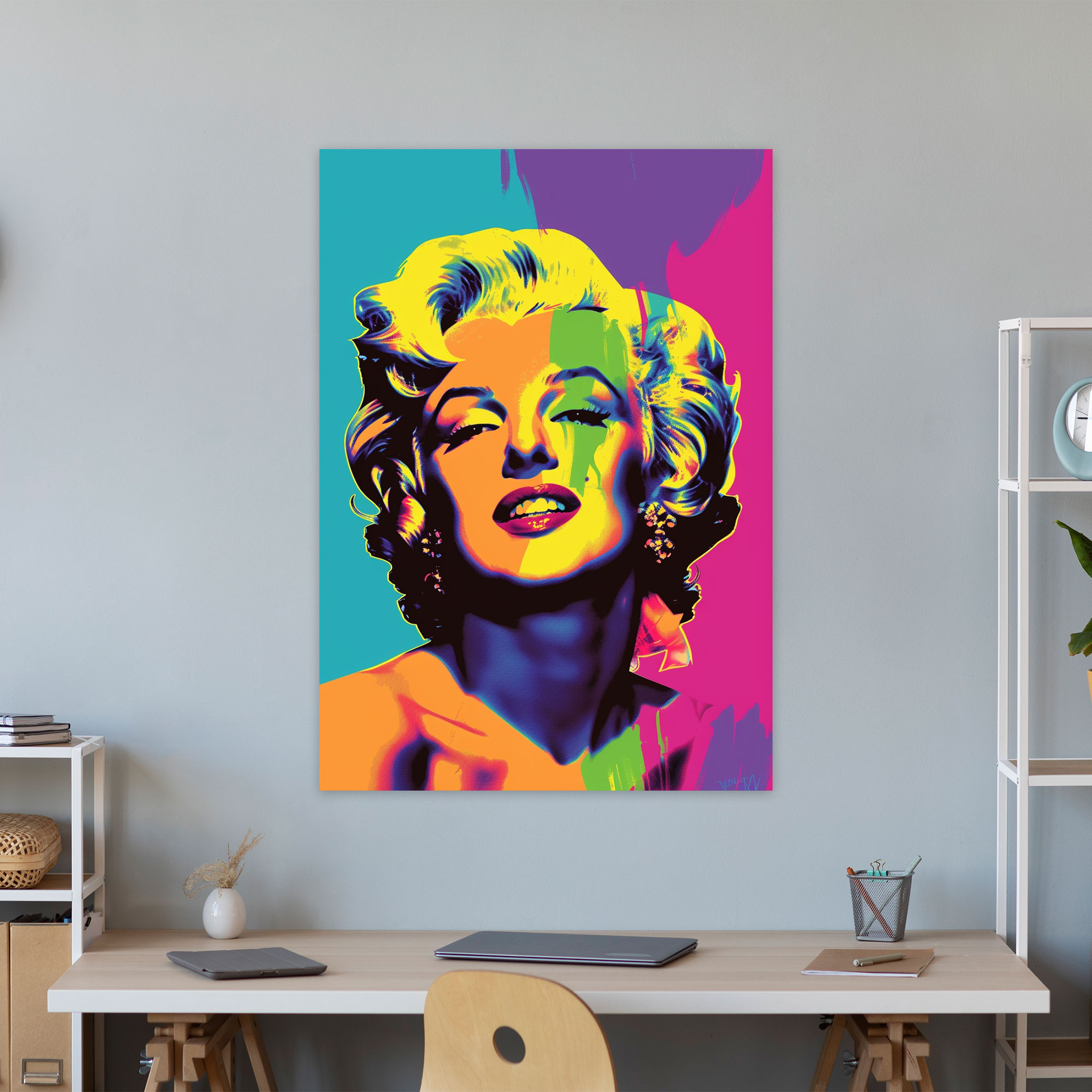 Andy Warhol Marilyn Monroe Canvas Print - Andy Warhol, Canvas Print, Wall Decoration, Home Decoration