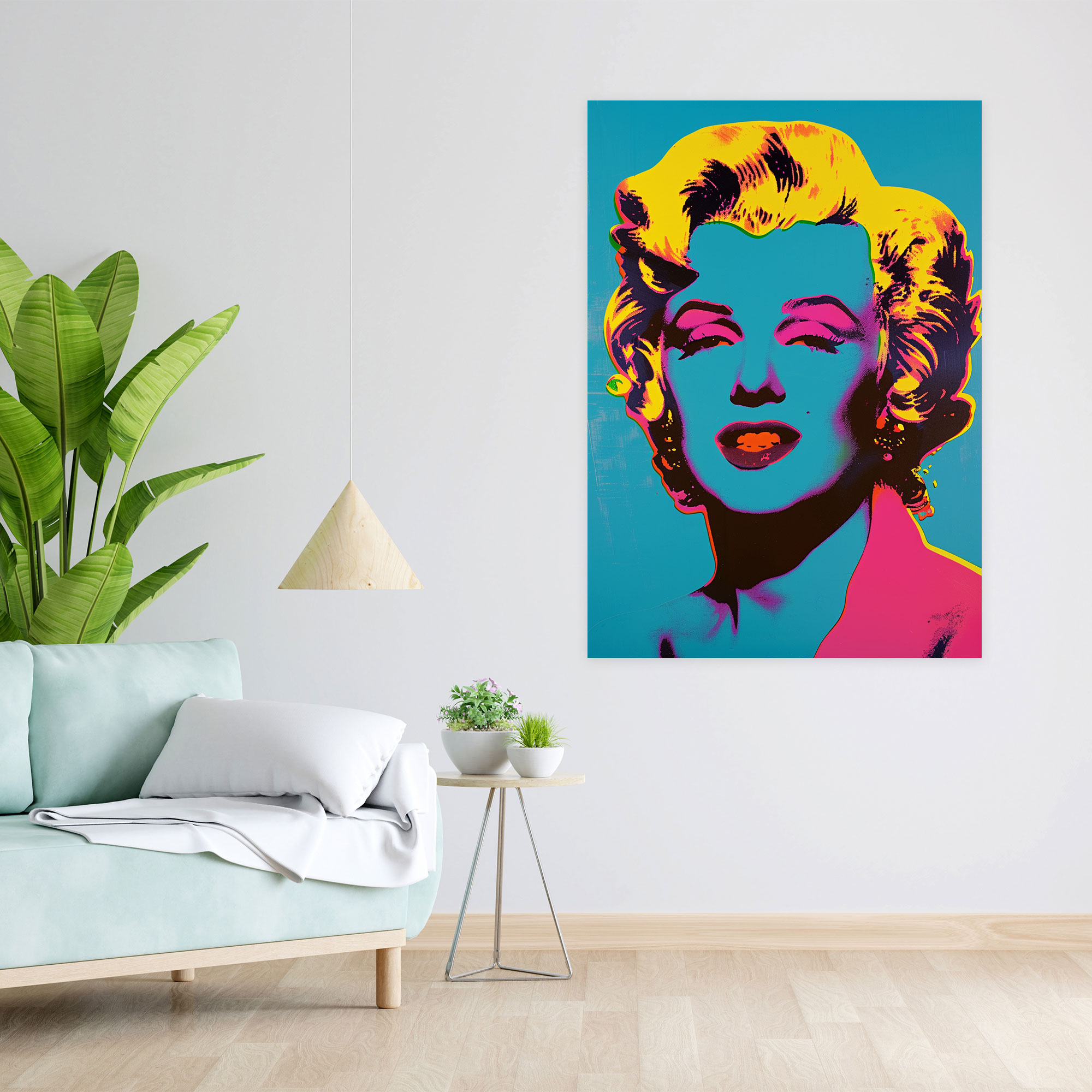 Andy Warhol Marilyn Diptych Canvas Print - Andy Warhol, Andy Warhol, Canvas, Canvas Print