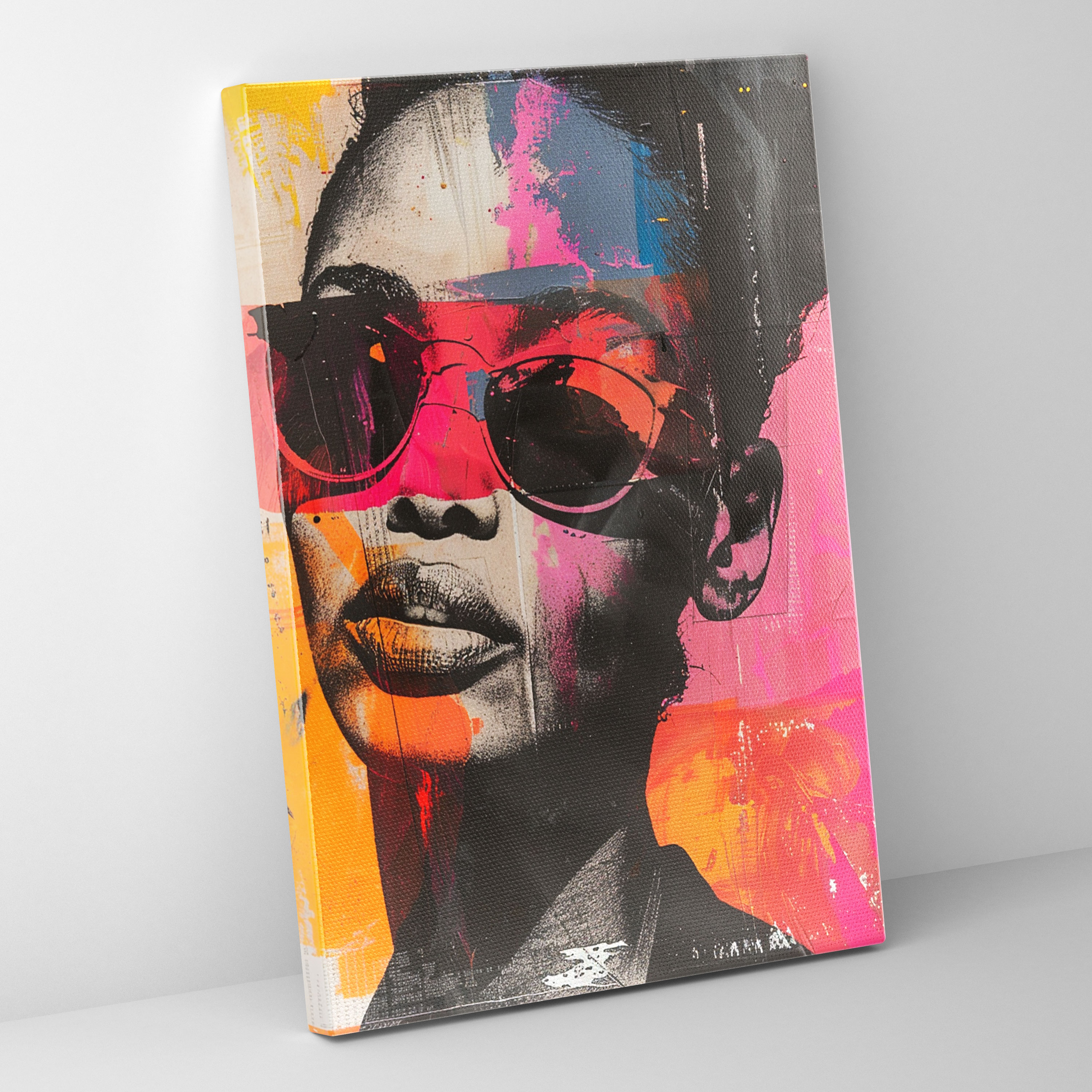 Andy Warhol Canvas Print - Andy Warhol, Wall Art, Canvas Wall Art, Andy Warhol