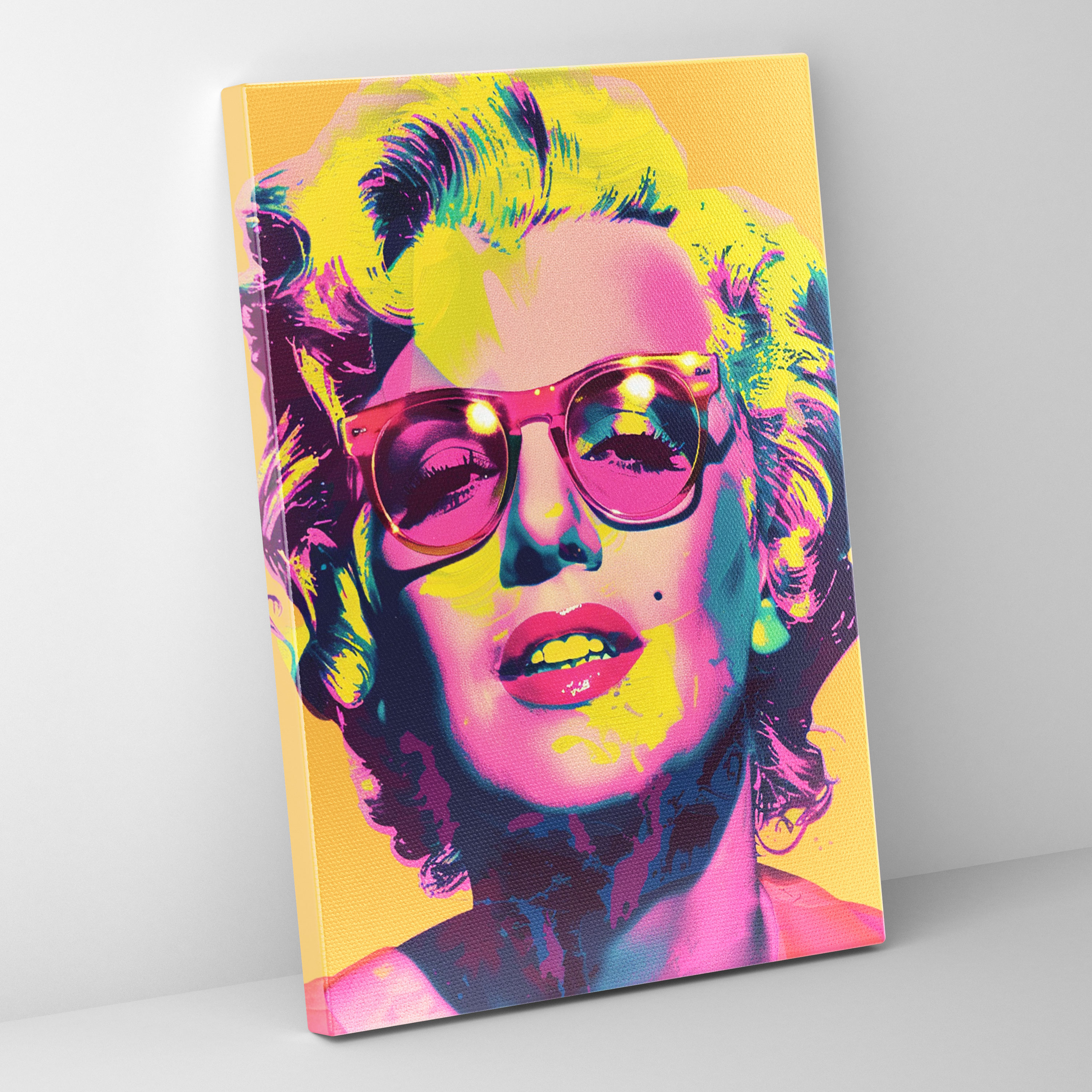 Andy Warhol Wall Decoration - Andy Warhol, Wall Art, Andy Warhol, Canvas Print