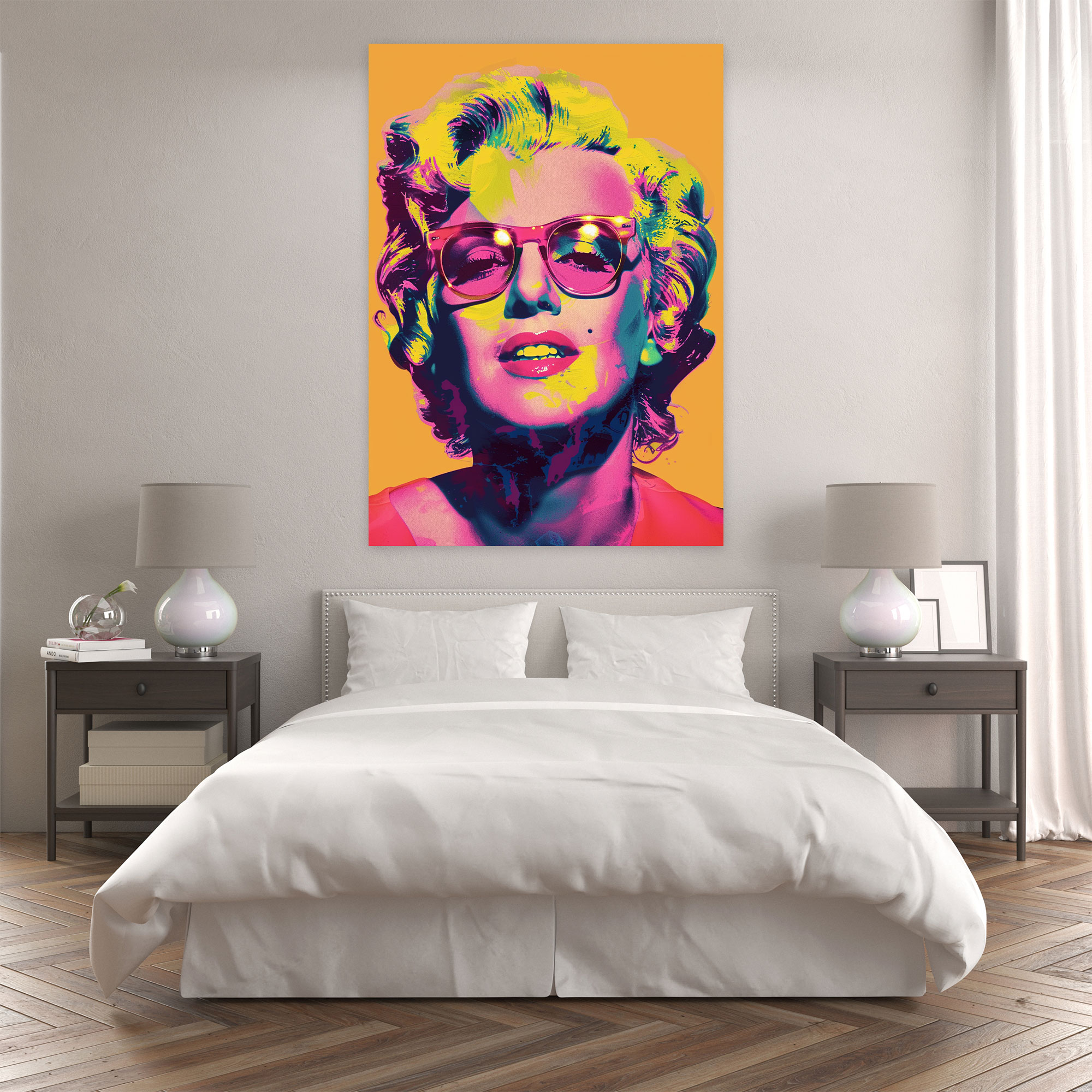 Andy Warhol Wall Decoration - Andy Warhol, Wall Art, Andy Warhol, Canvas Print