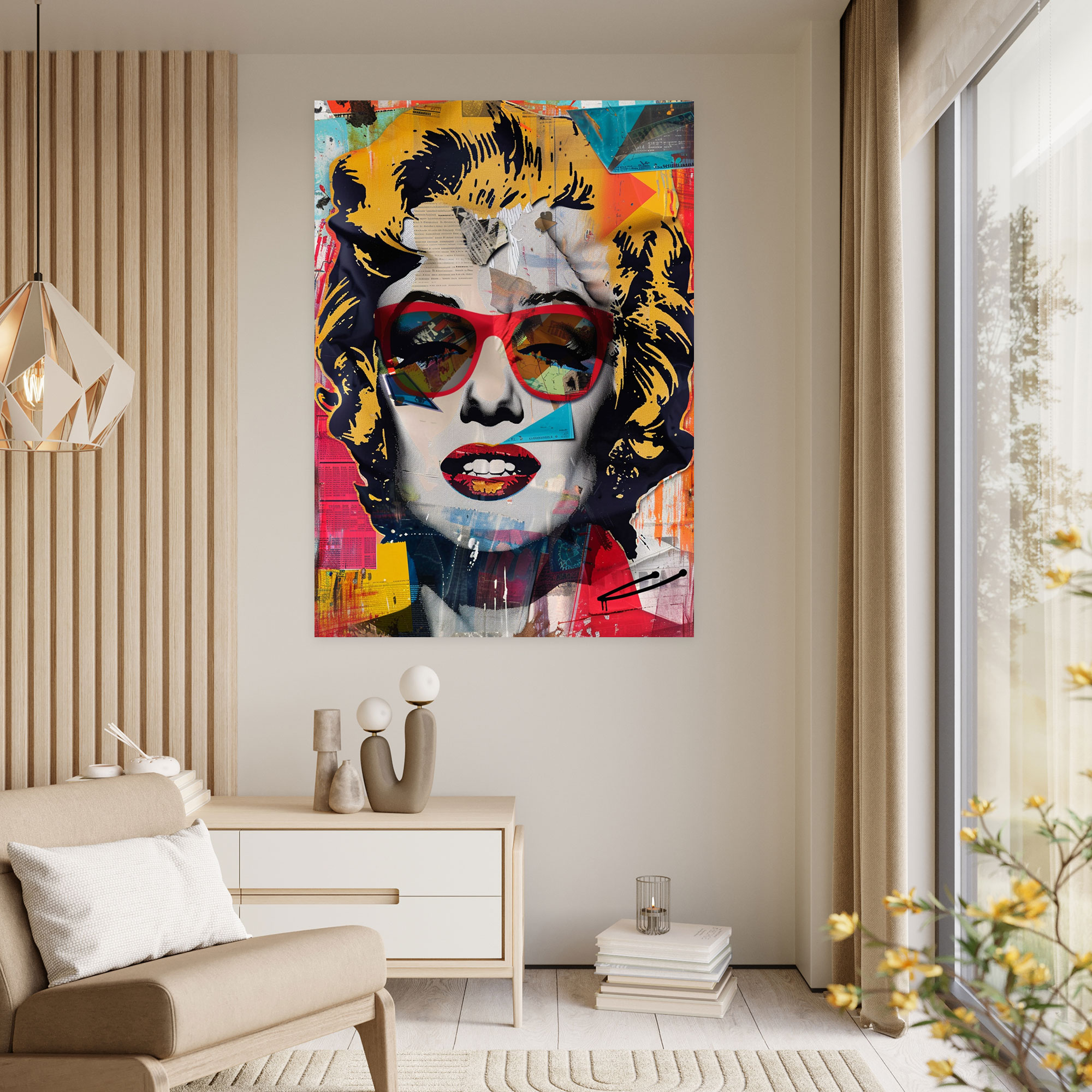 Andy Warhol Canvas Print - Andy Warhol, Wall Decoration, Canvas Wall Art, Canvas Print