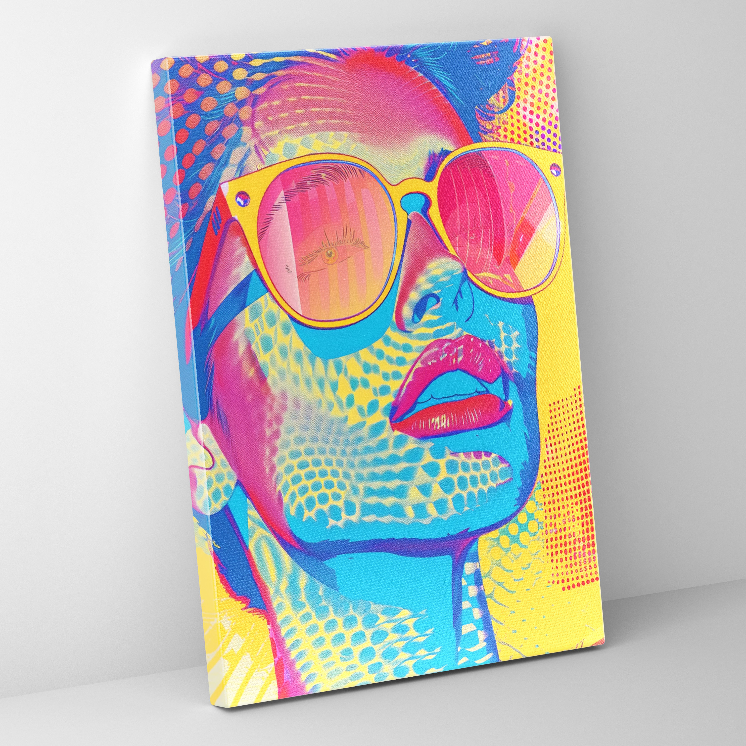 Andy Warhol Canvas Print - Andy Warhol, Wall Art, Wall Decoration, Andy Warhol