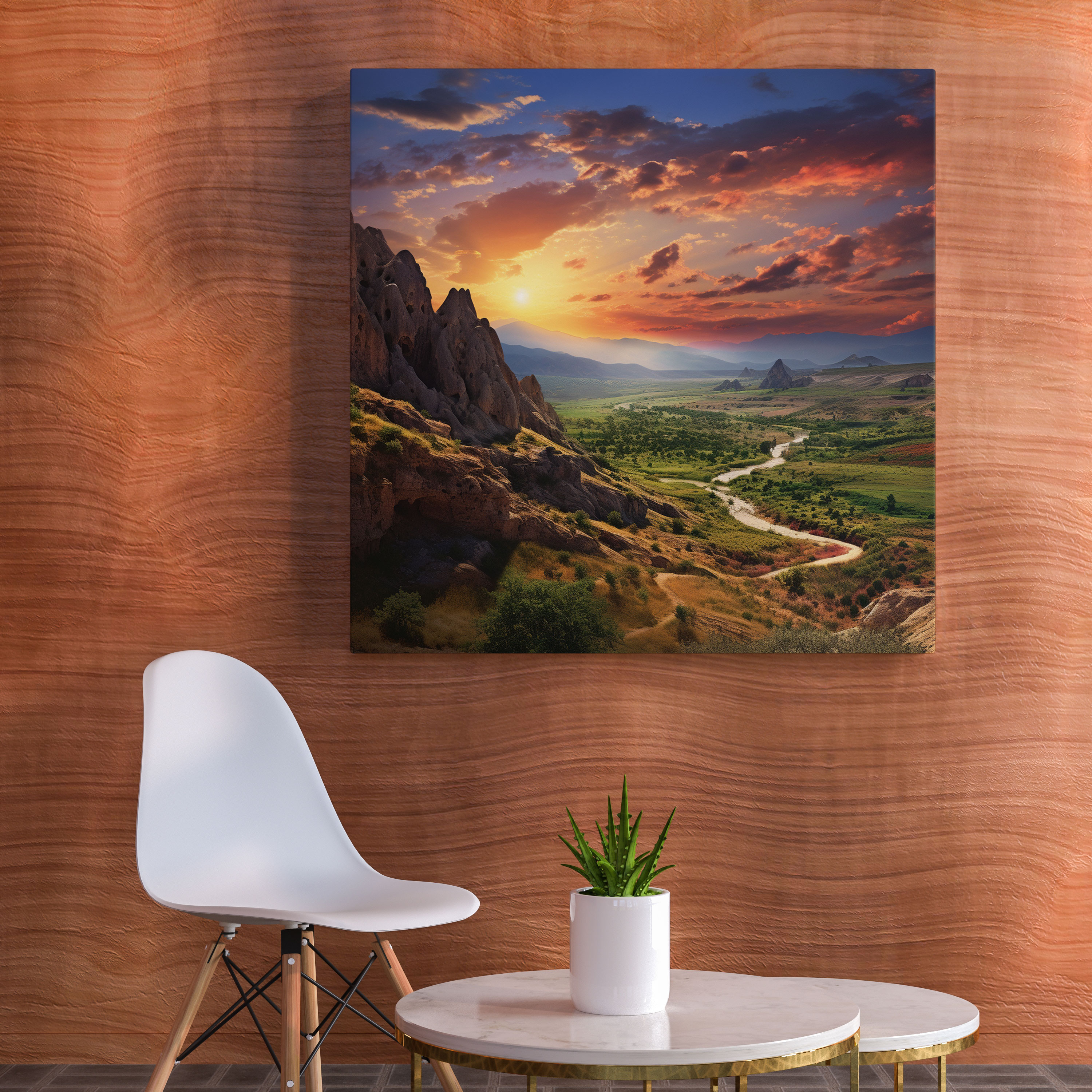 Anatolia Canvas Print - Panoramic Landscapes - Anatolia, Natural Wonders, Canvas Print, Panoramic Photograph