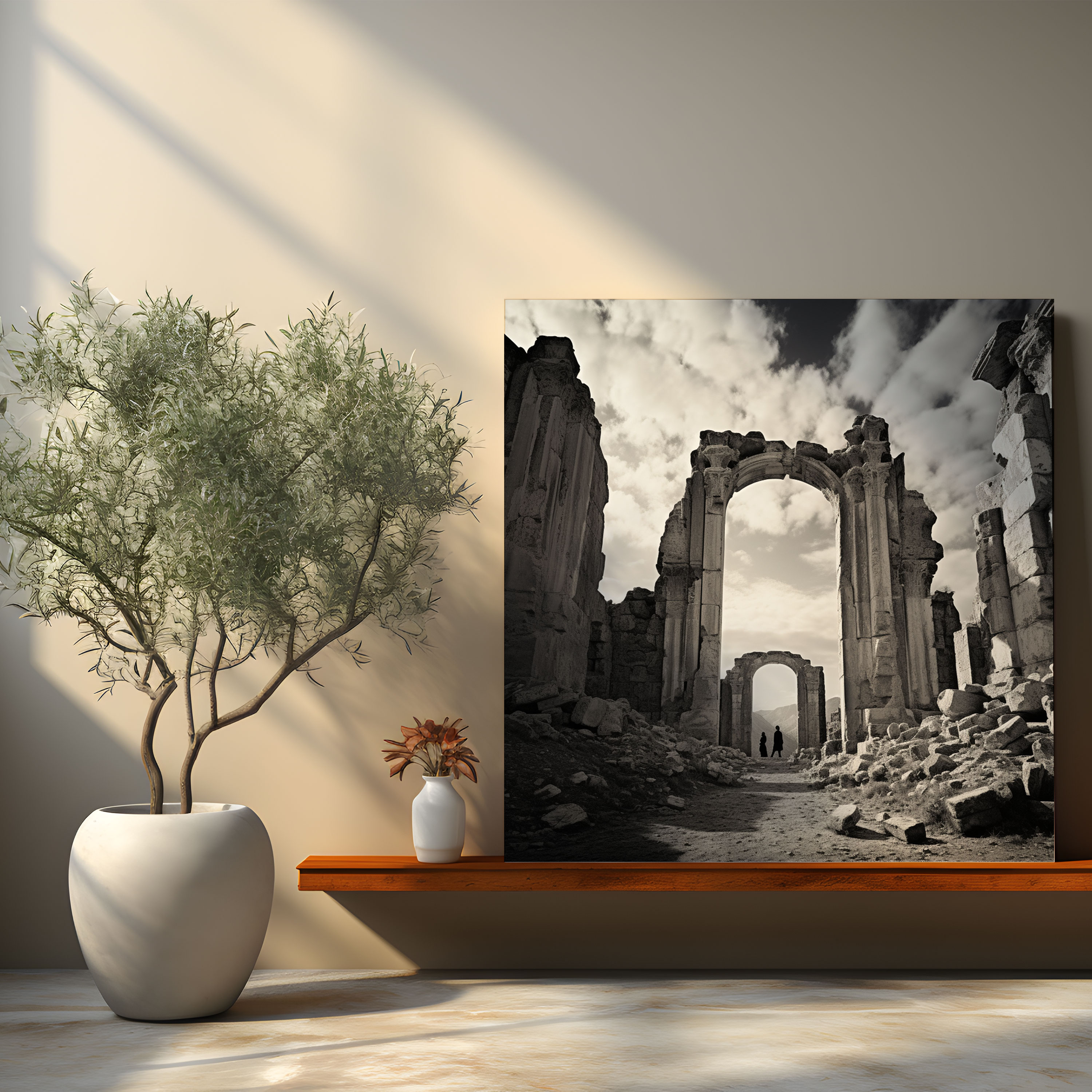 Anatolia Wall Decoration - Ancient Ruins - Anatolia, Wall Decoration, Canvas, Architectural Marvels