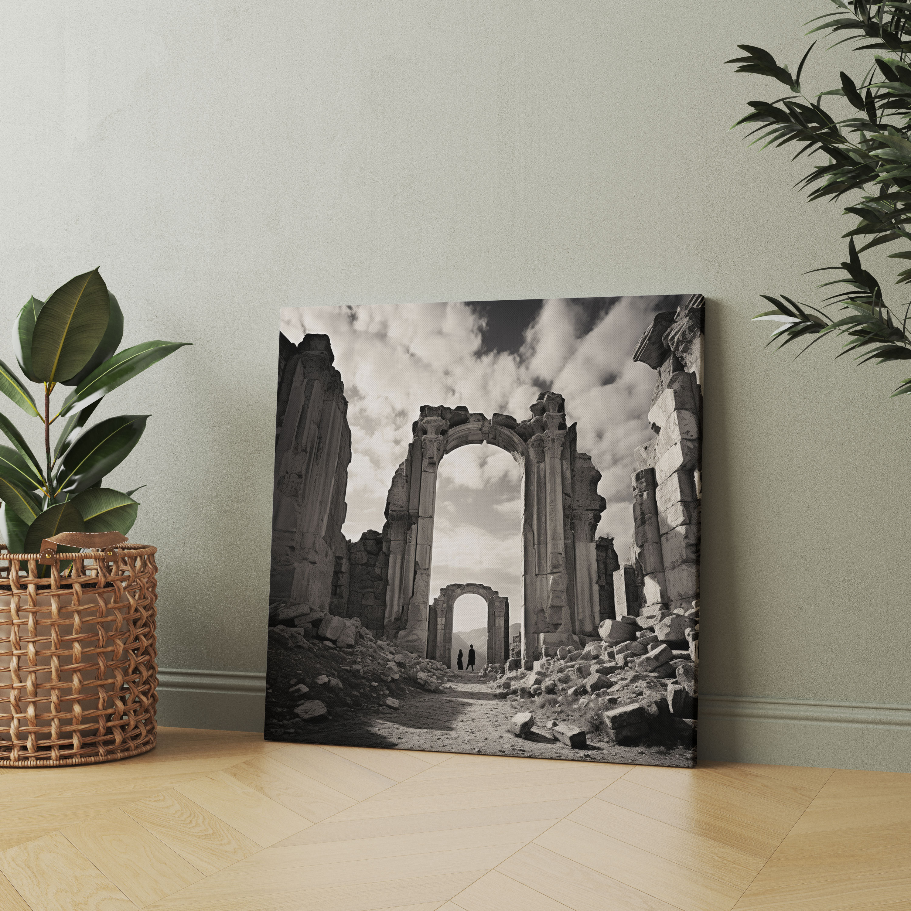 Anatolia Wall Decoration - Ancient Ruins - Anatolia, Wall Decoration, Canvas, Architectural Marvels
