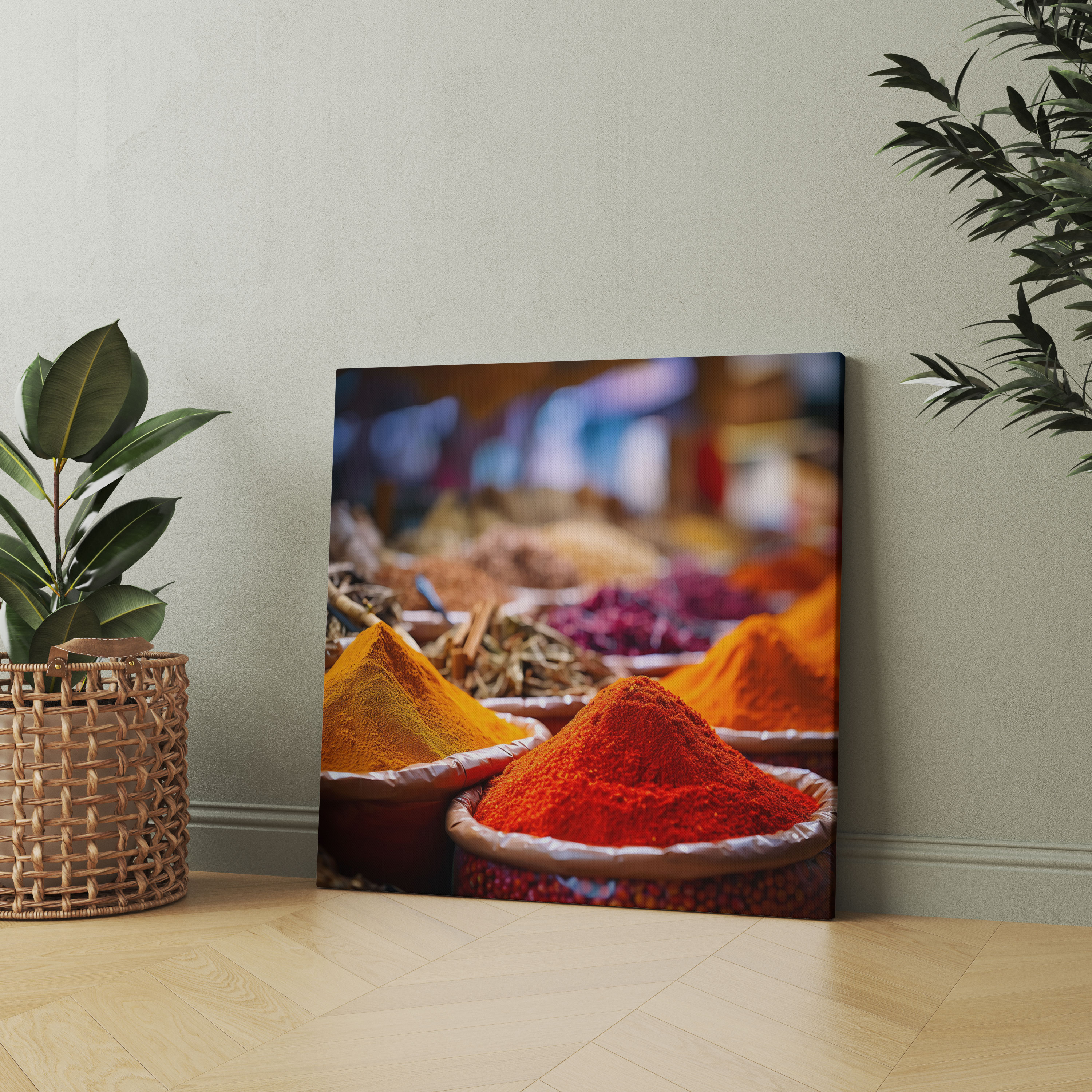 Anatolia Canvas Print - Vibrant Anatolian Spices - Anatolia, Canvas, Canvas Wall Art, Home Decoration