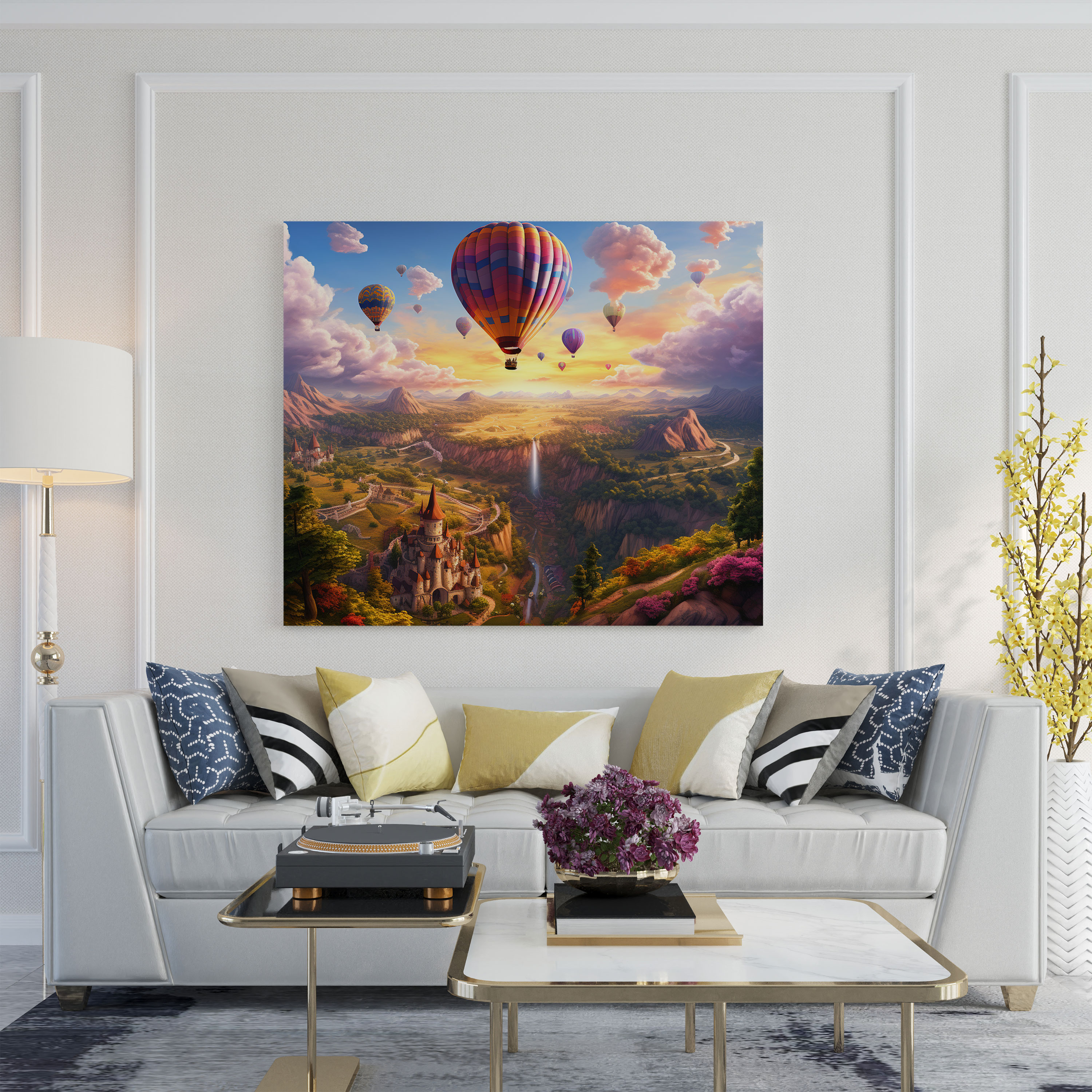 Anatolia Wall Art - Enchanting Hot Air Balloon Ride - Anatolia, Anatolia, Hot Air Balloon, Magical Ride