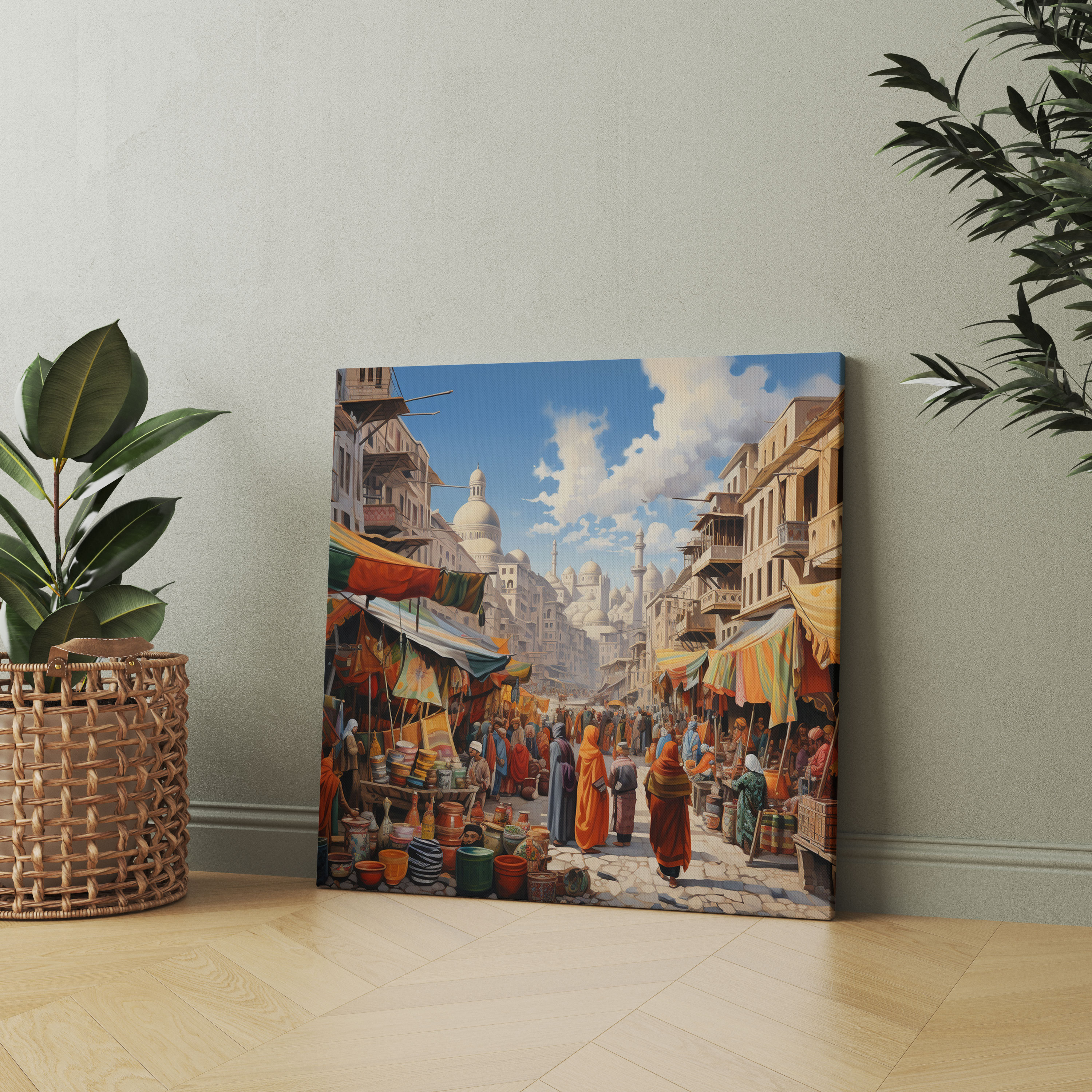 Anatolia Canvas Print - Vibrant Bazaars Wall Art - Anatolia, Home Decoration, Wall Decoration, Canvas Print