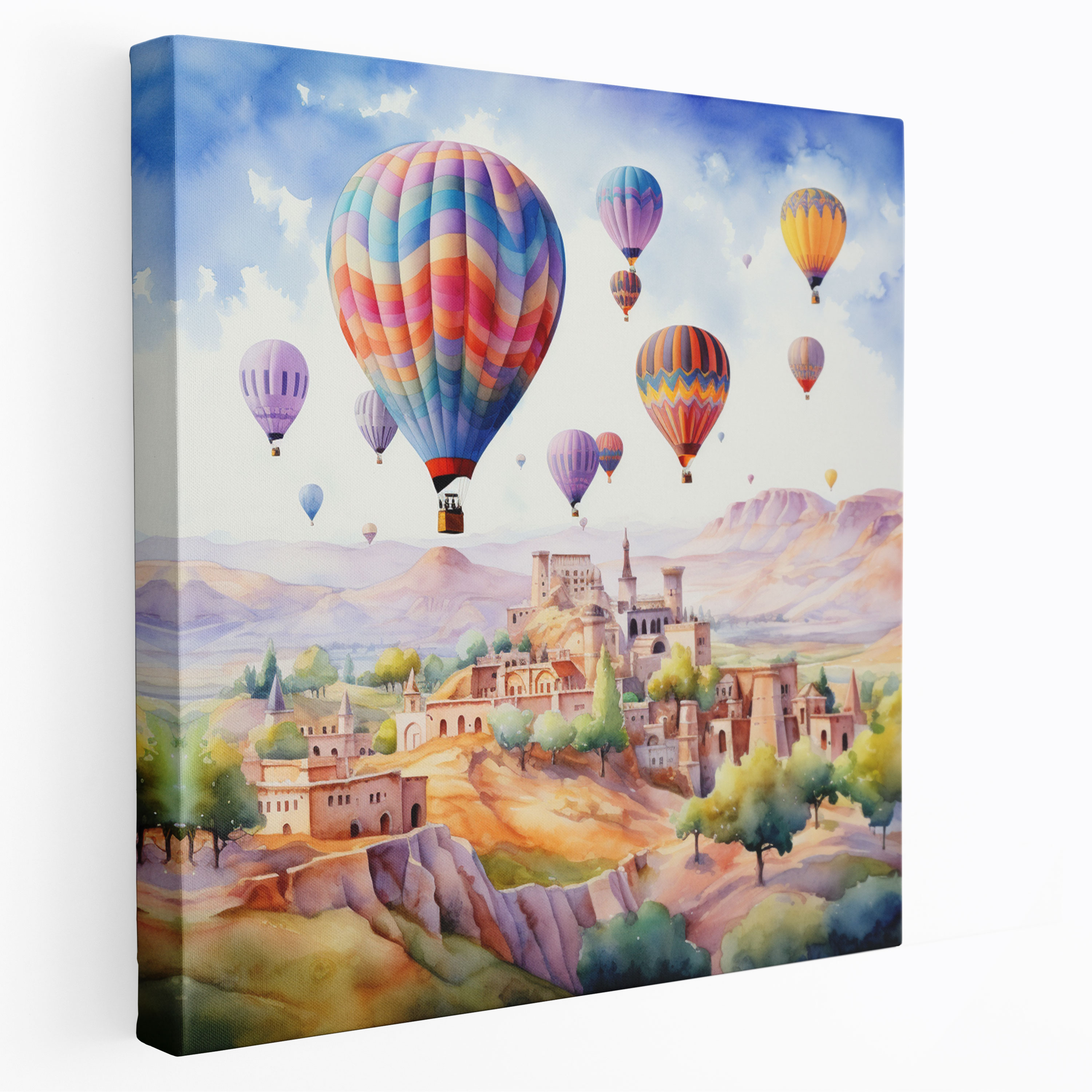 Anatolia Canvas Print - Whimsical Hot Air Balloons - Anatolia, Anatolia, Canvas Print, Canvas Wall Art