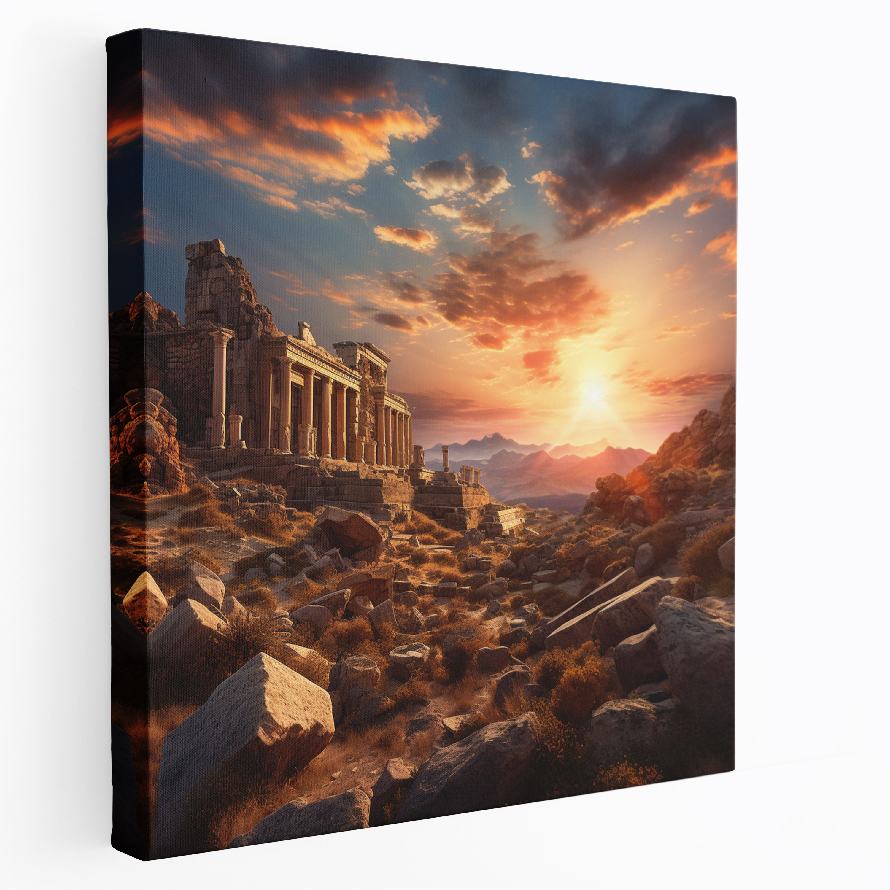 Anatolia Ancient Ruins Canvas Print - Anatolia, Ancient Ruins, Wall Art, Anatolia
