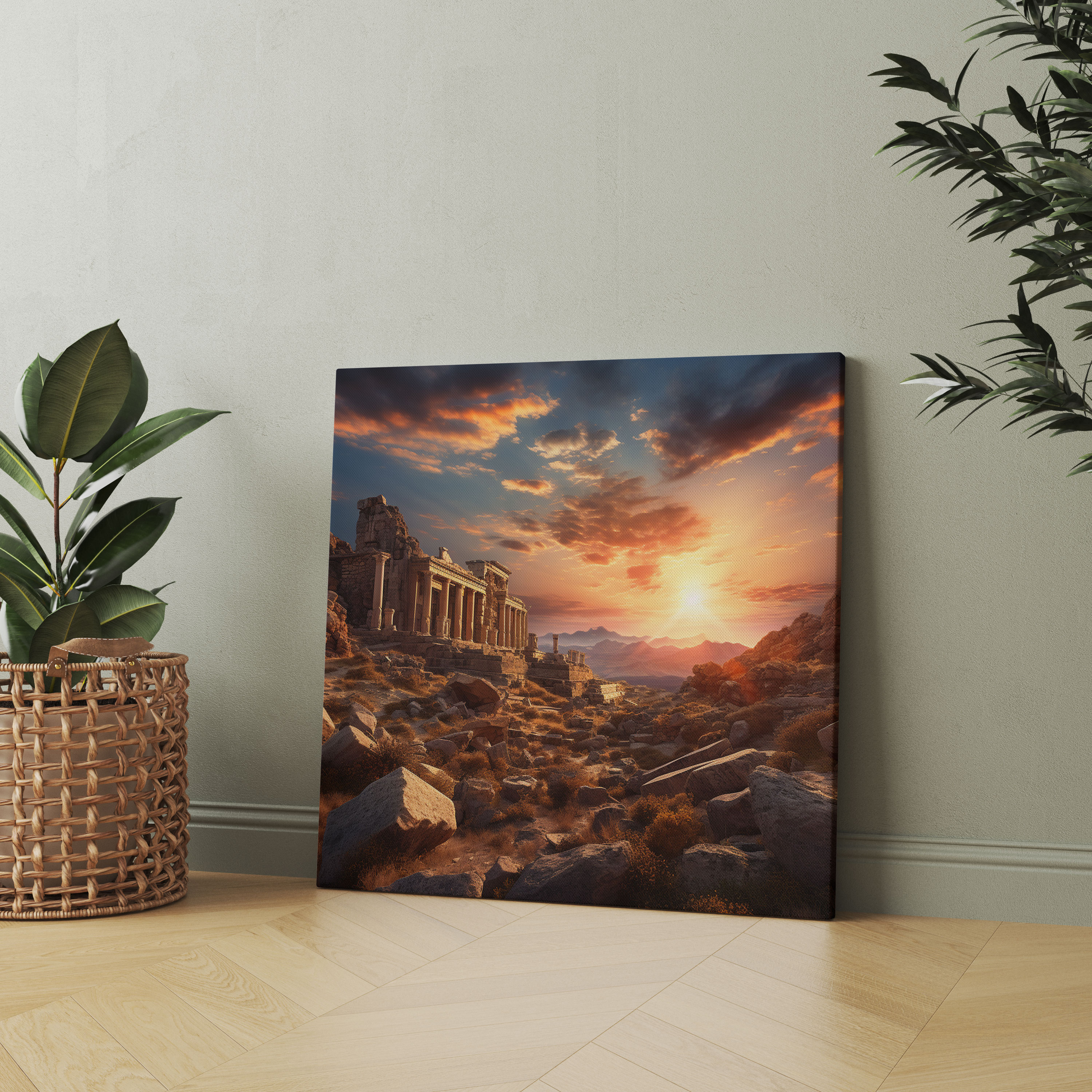 Anatolia Ancient Ruins Canvas Print - Anatolia, Ancient Ruins, Wall Art, Anatolia