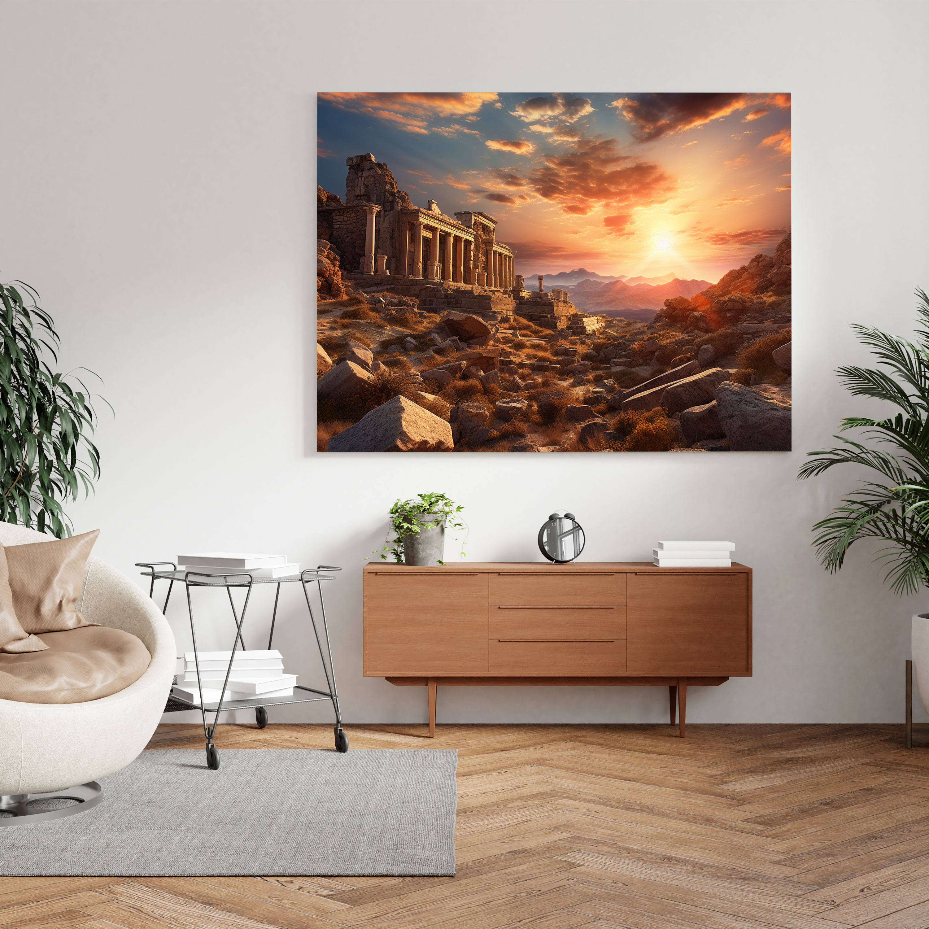 Anatolia Ancient Ruins Canvas Print - Anatolia, Ancient Ruins, Wall Art, Anatolia