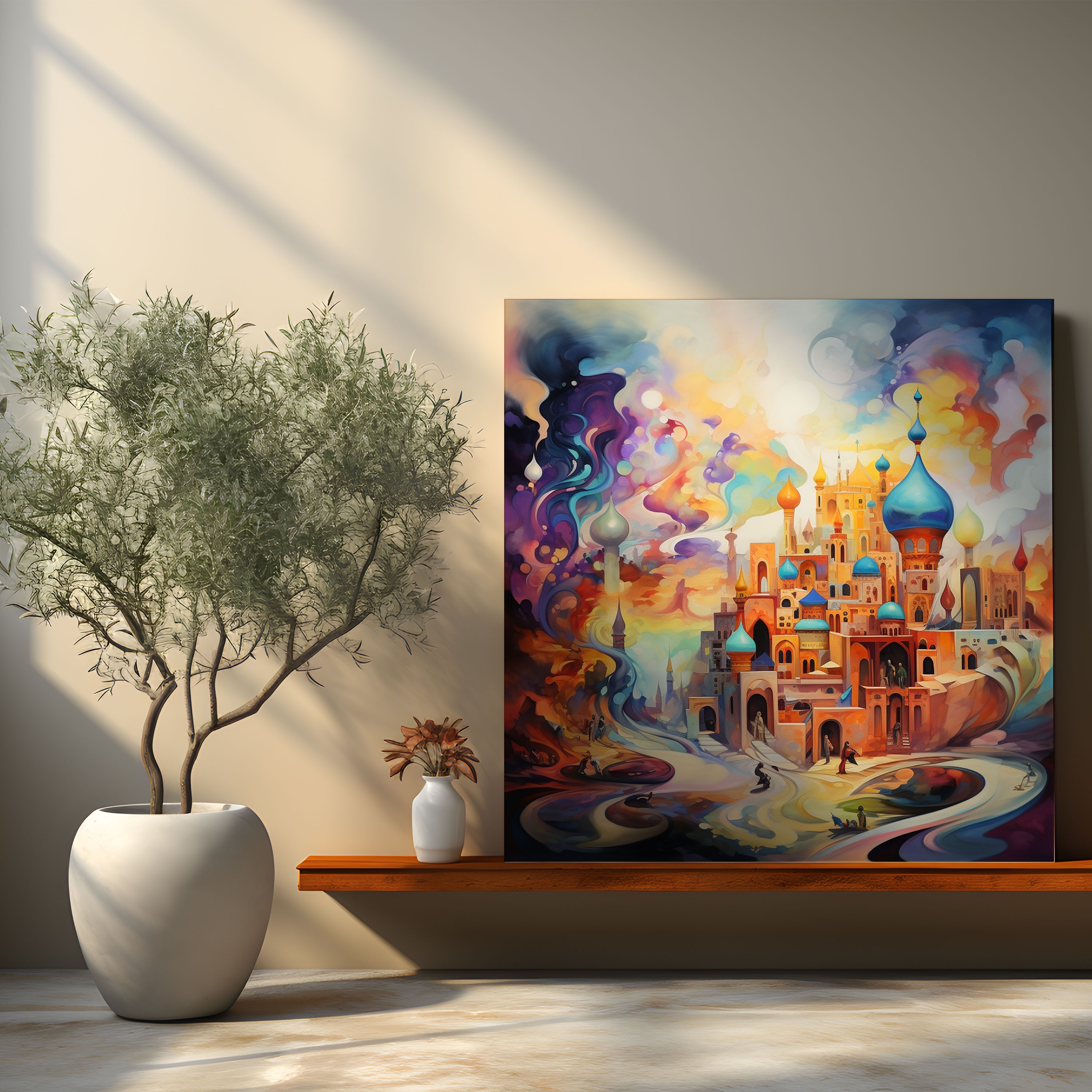Anatolia Canvas Print - Colorful Abstract Wall Art - Anatolia, Anatolia, Wall Art, Anatolian Beauty