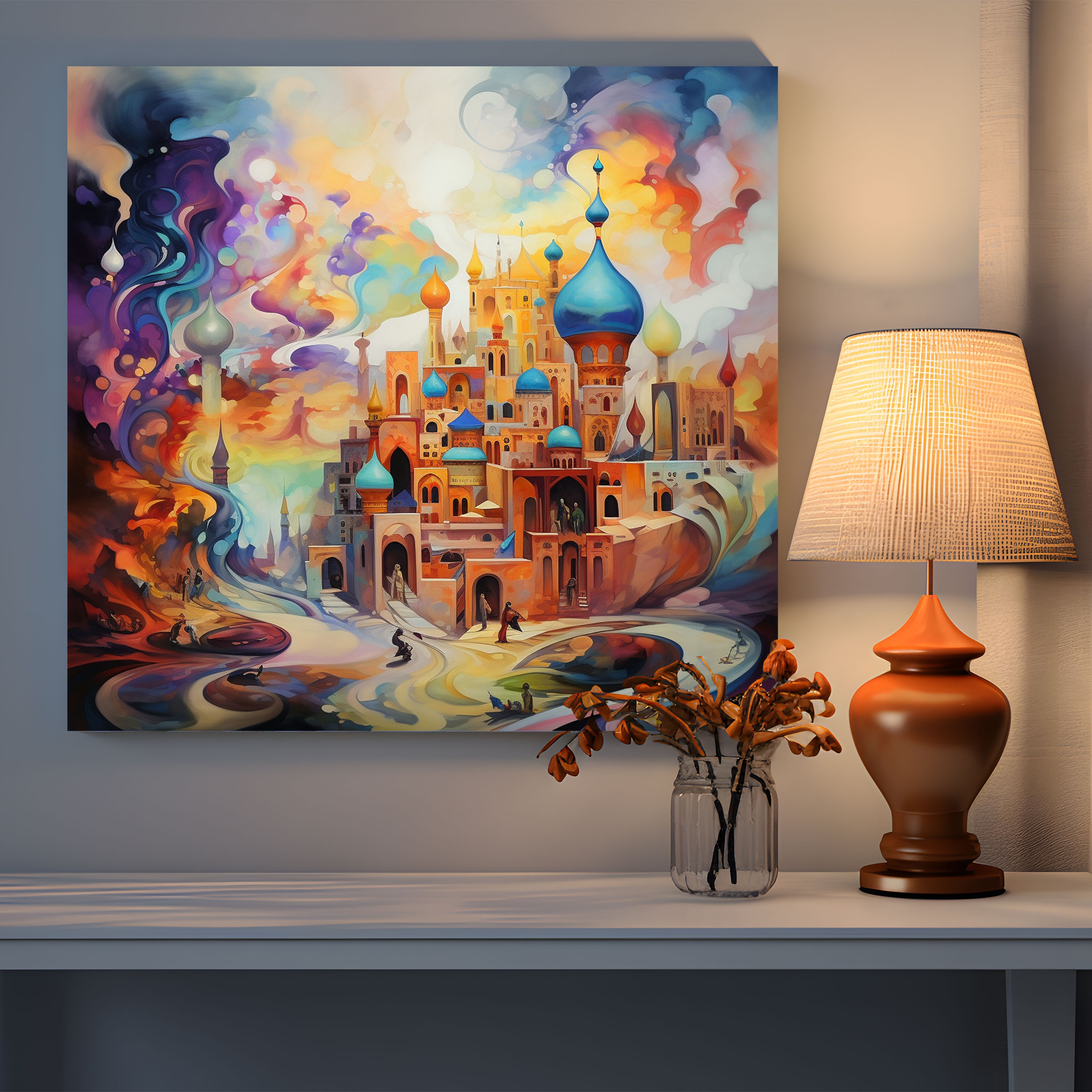 Anatolia Canvas Print - Colorful Abstract Wall Art - Anatolia, Anatolia, Wall Art, Anatolian Beauty