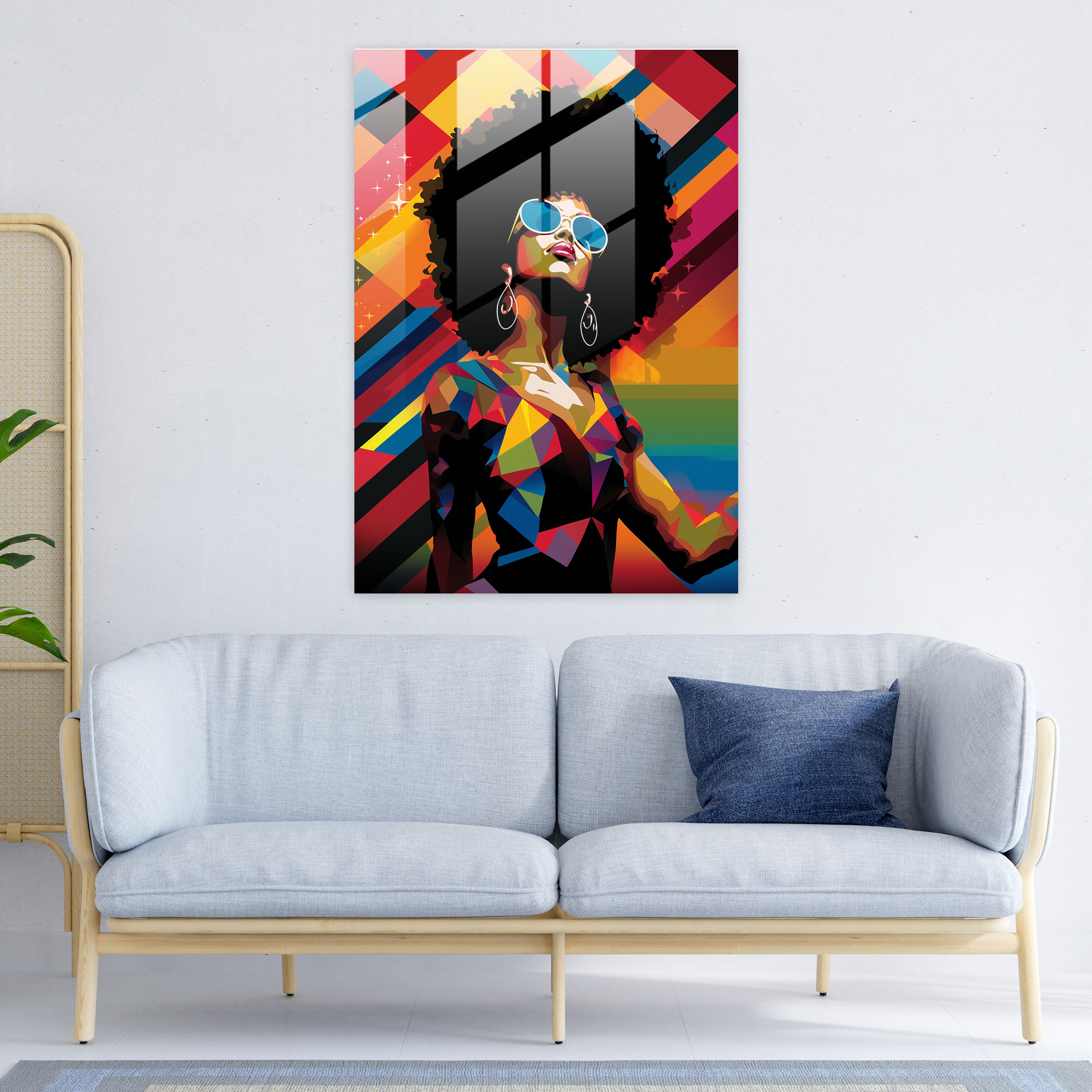 Afro Home Decoration - Afro, Cultural Heritage, Vibrant, Energy