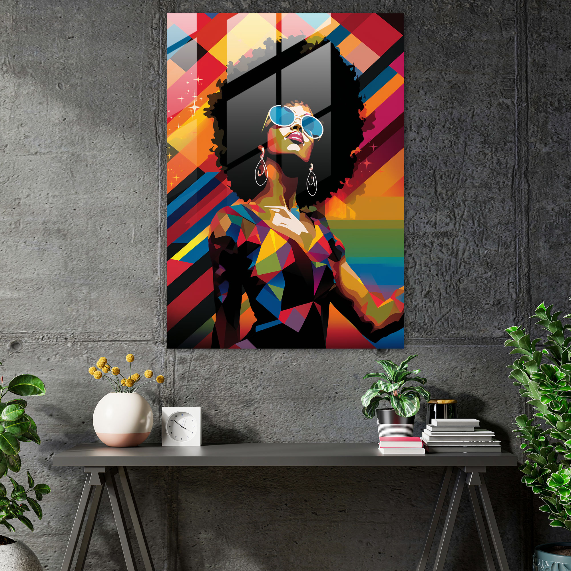 Afro Home Decoration - Afro, Cultural Heritage, Vibrant, Energy