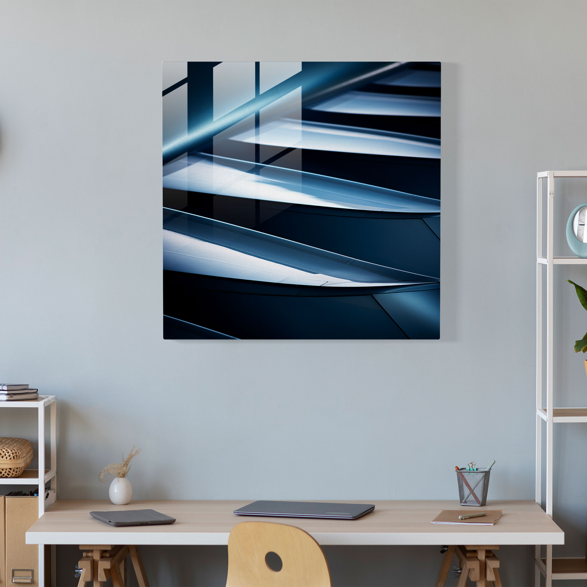 Airplane Glass Wall Art - Fine Art Photograph - Airplane, Wall Decoration, Glass Print, Modern Art