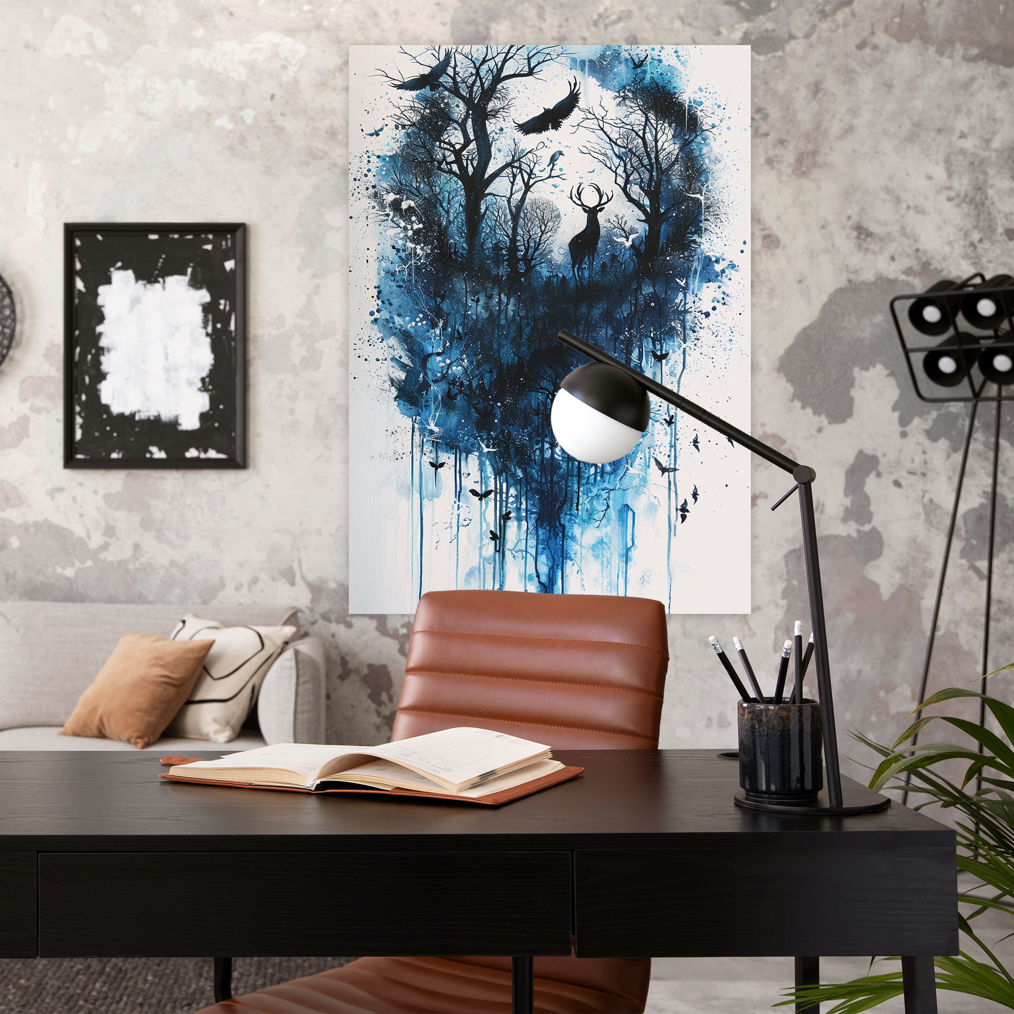Magical Creatures Canvas Print - Ashvin Harrison, Wall Decoration, Ashvin Harrison Style, Canvas
