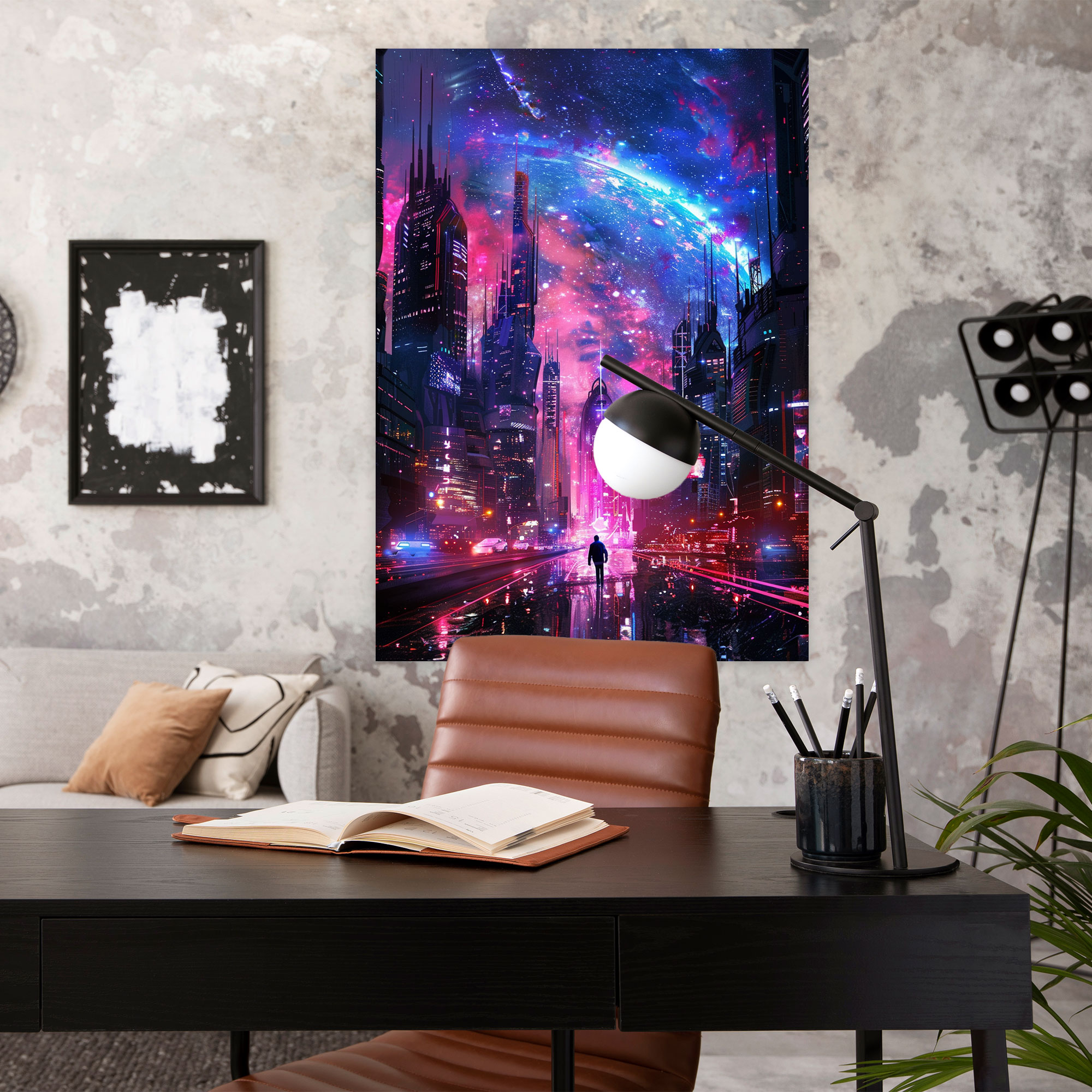 Ashvin Harrison Wall Art - Ashvin Harrison, Home Decoration, Cosmic Adventure, Wall Decoration