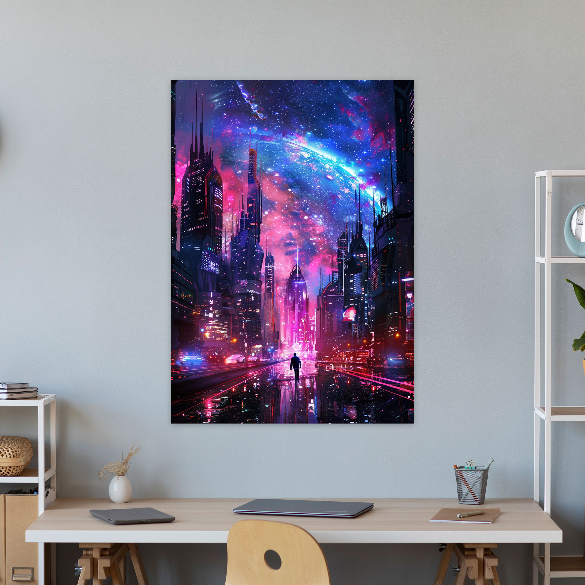 Ashvin Harrison Wall Art - Ashvin Harrison, Home Decoration, Cosmic Adventure, Wall Decoration