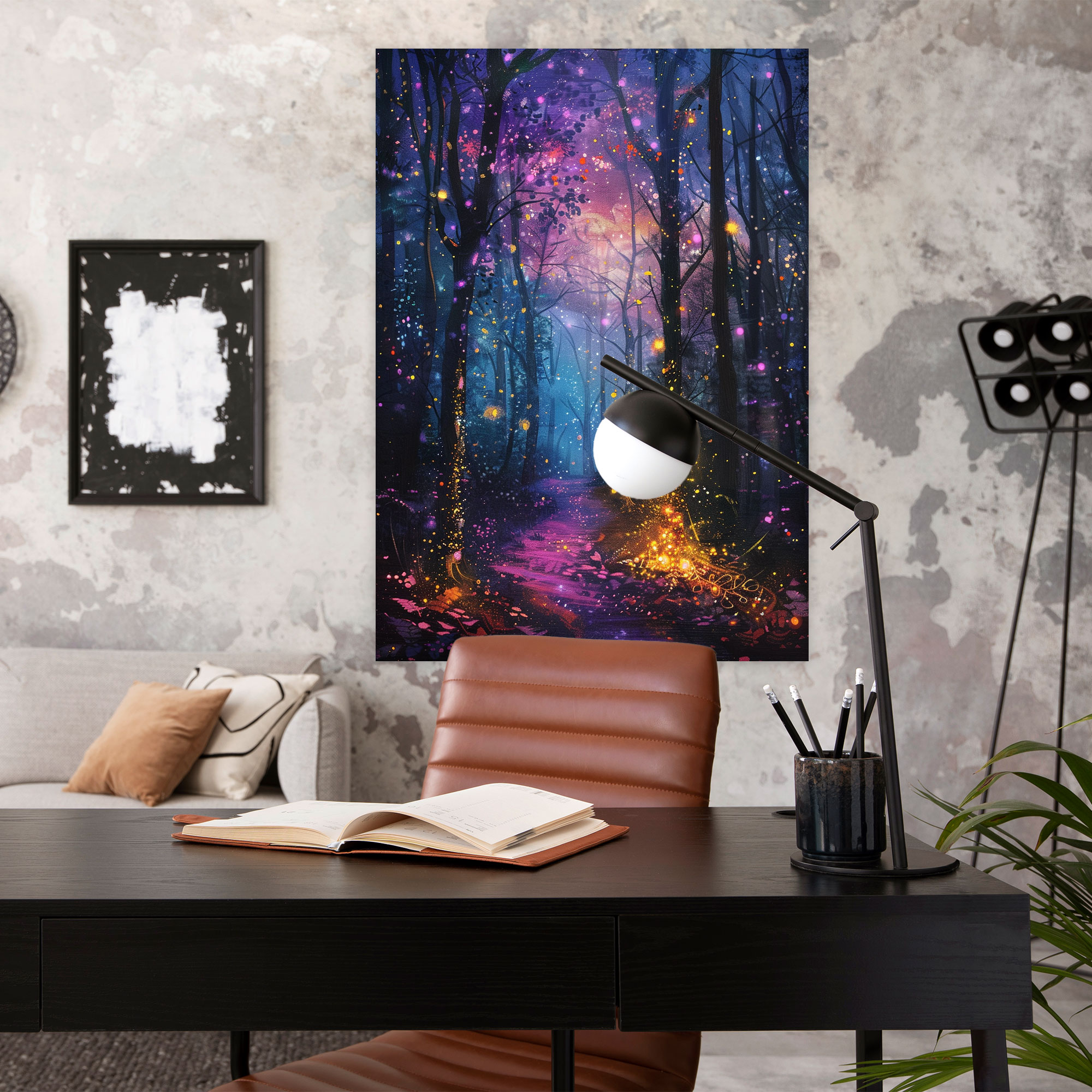 Ashvin Harrison Canvas Wall Art - Ashvin Harrison, Fairy Lights, Ashvin Harrison, Canvas Print