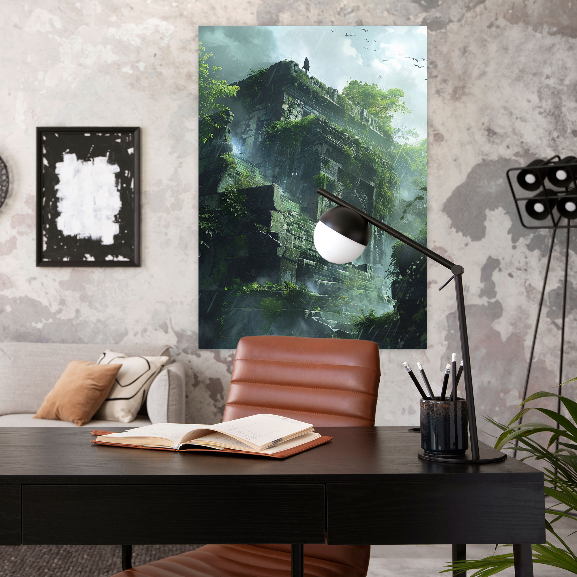 Ashvin Harrison Wall Decoration - Ashvin Harrison, Overgrown Vegetation, Canvas Print, Wall Art