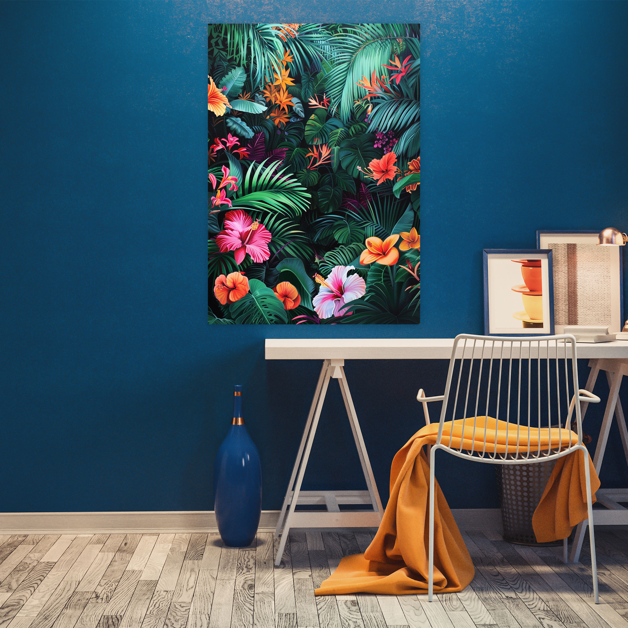 Tropical Paradise Wall Decoration - Ashvin Harrison, Home Decoration, Ashvin Harrison, Canvas Print