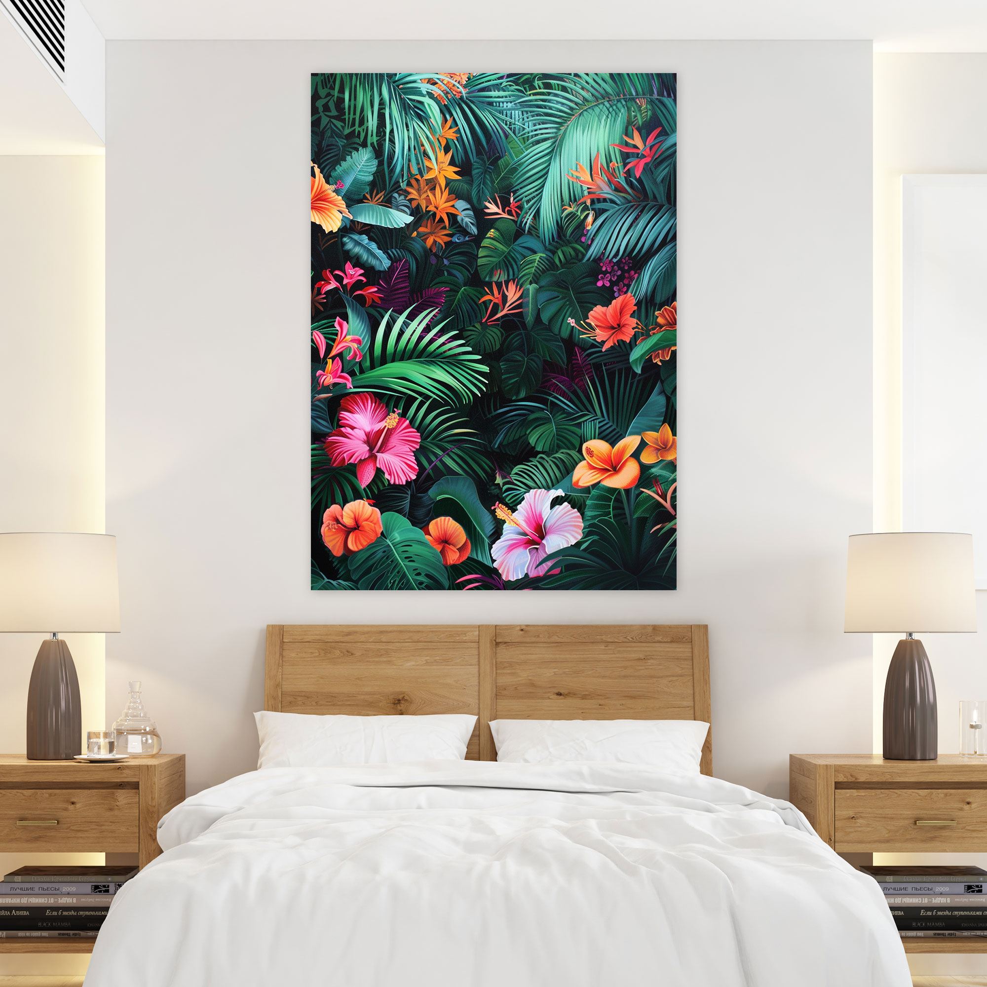 Tropical Paradise Wall Decoration - Ashvin Harrison, Home Decoration, Ashvin Harrison, Canvas Print