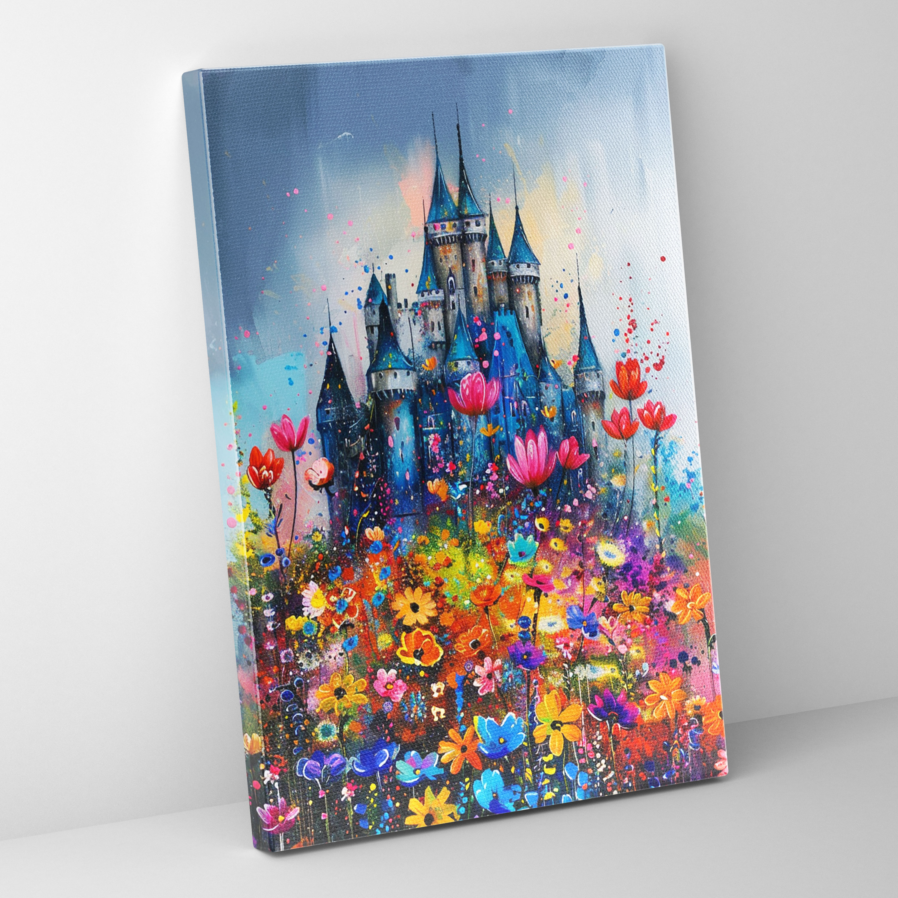 Fairytale Castle Wall Art - Ashvin Harrison, Wall Art, Canvas, Ashvin Harrison