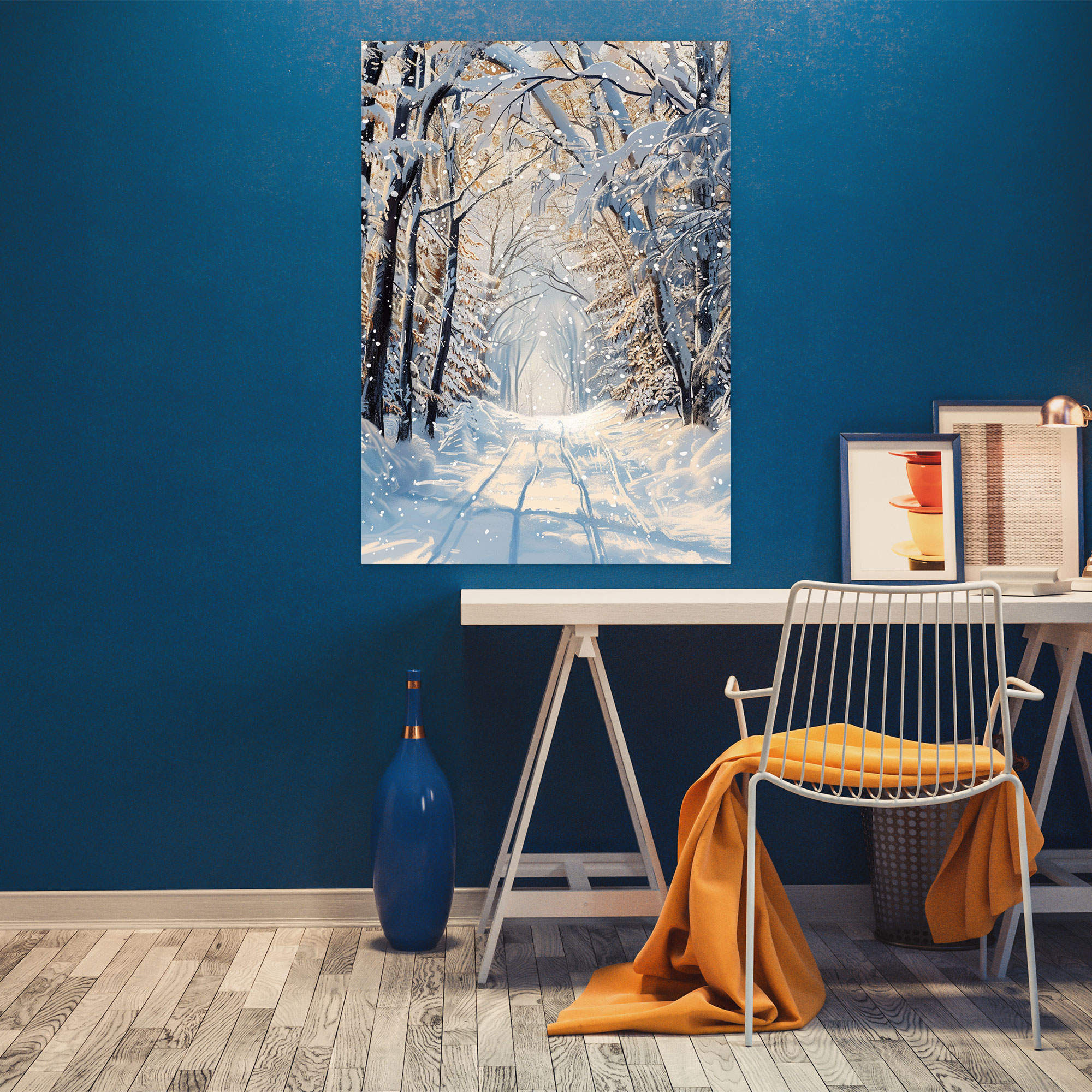 Winter Wonderland Wall Decoration - Ashvin Harrison, Canvas Print, Home Decoration, Canvas Wall Art