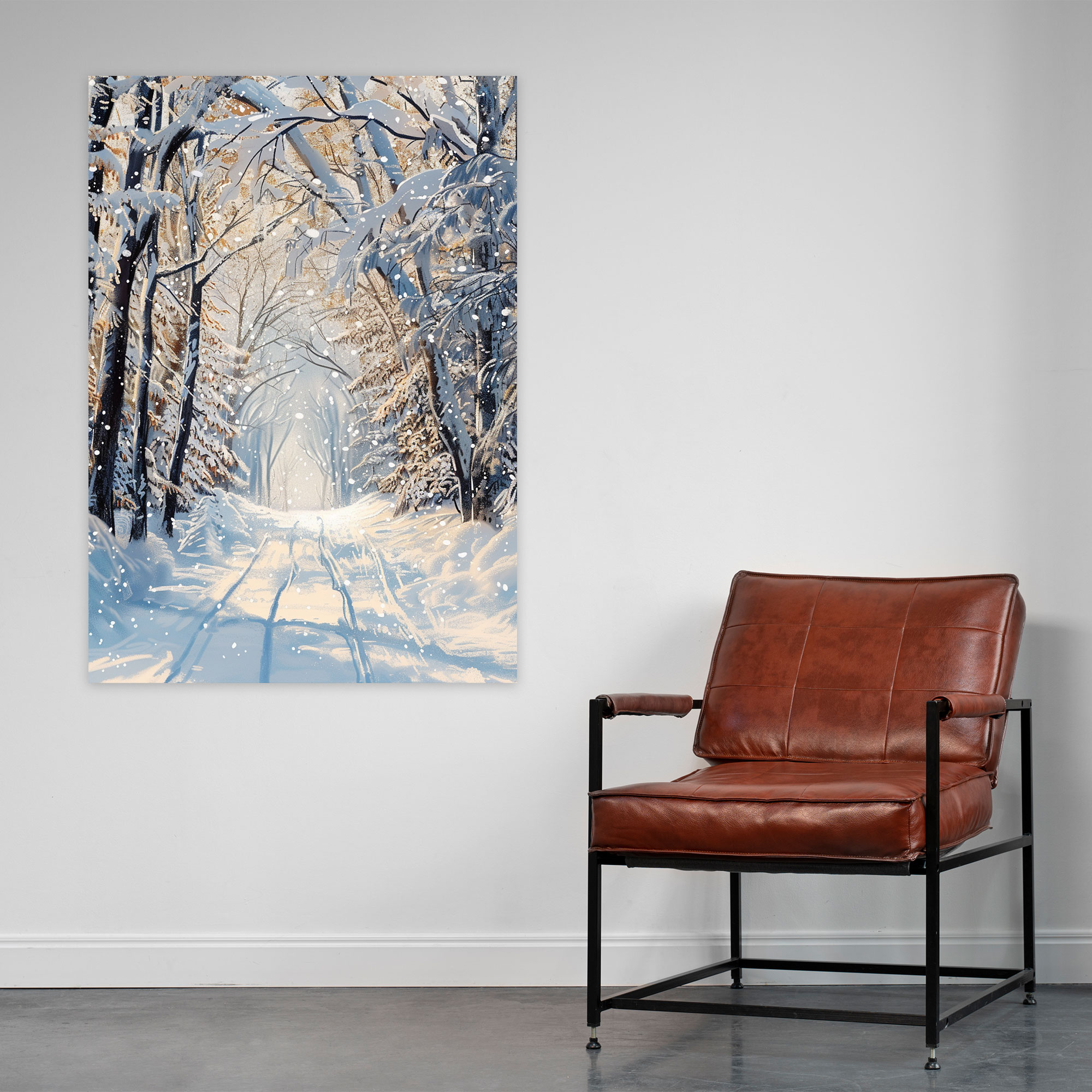 Winter Wonderland Wall Decoration - Ashvin Harrison, Canvas Print, Home Decoration, Canvas Wall Art