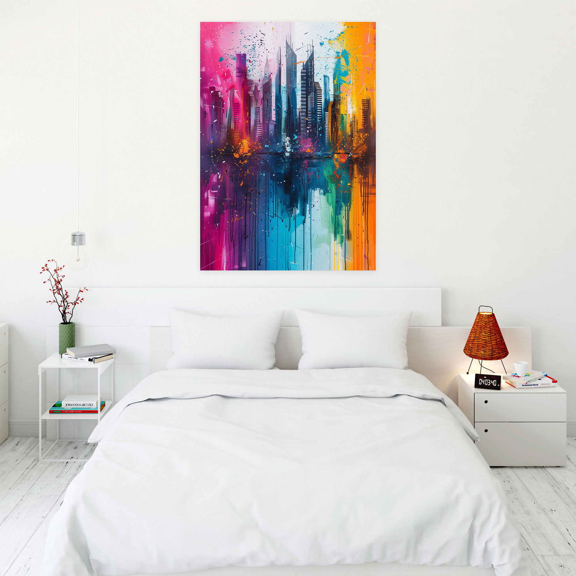 Ashvin Harrison Abstract Canvas Print - Ashvin Harrison, Canvas Print, Wall Decoration, Canvas