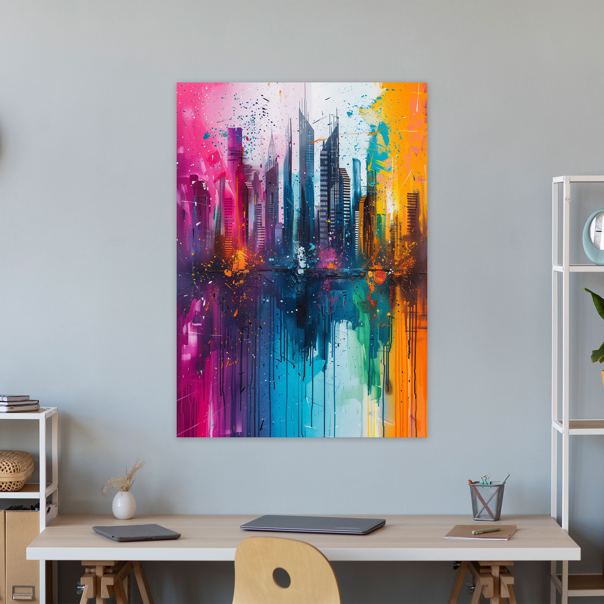 Ashvin Harrison Abstract Canvas Print - Ashvin Harrison, Canvas Print, Wall Decoration, Canvas