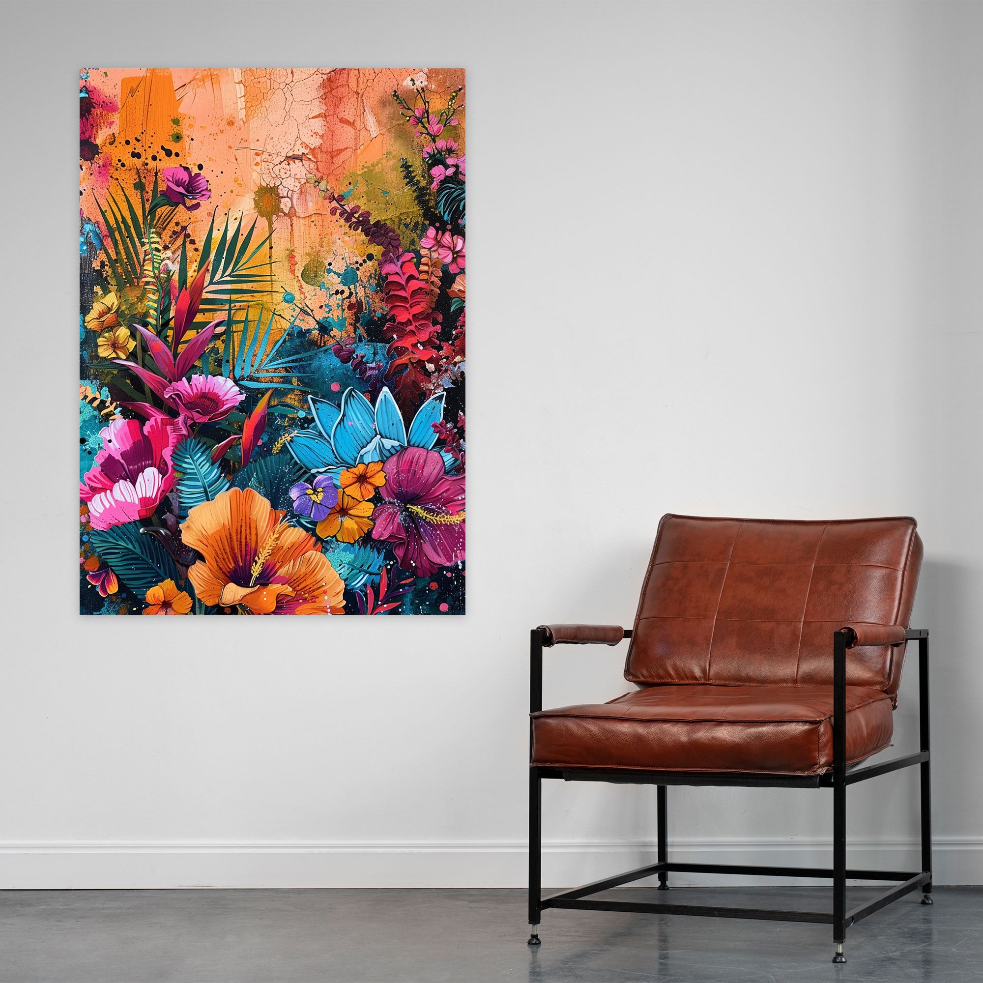 Ashvin Harrison Wall Art - Ashvin Harrison, Canvas Wall Art, Full Bloom, Wall Decoration