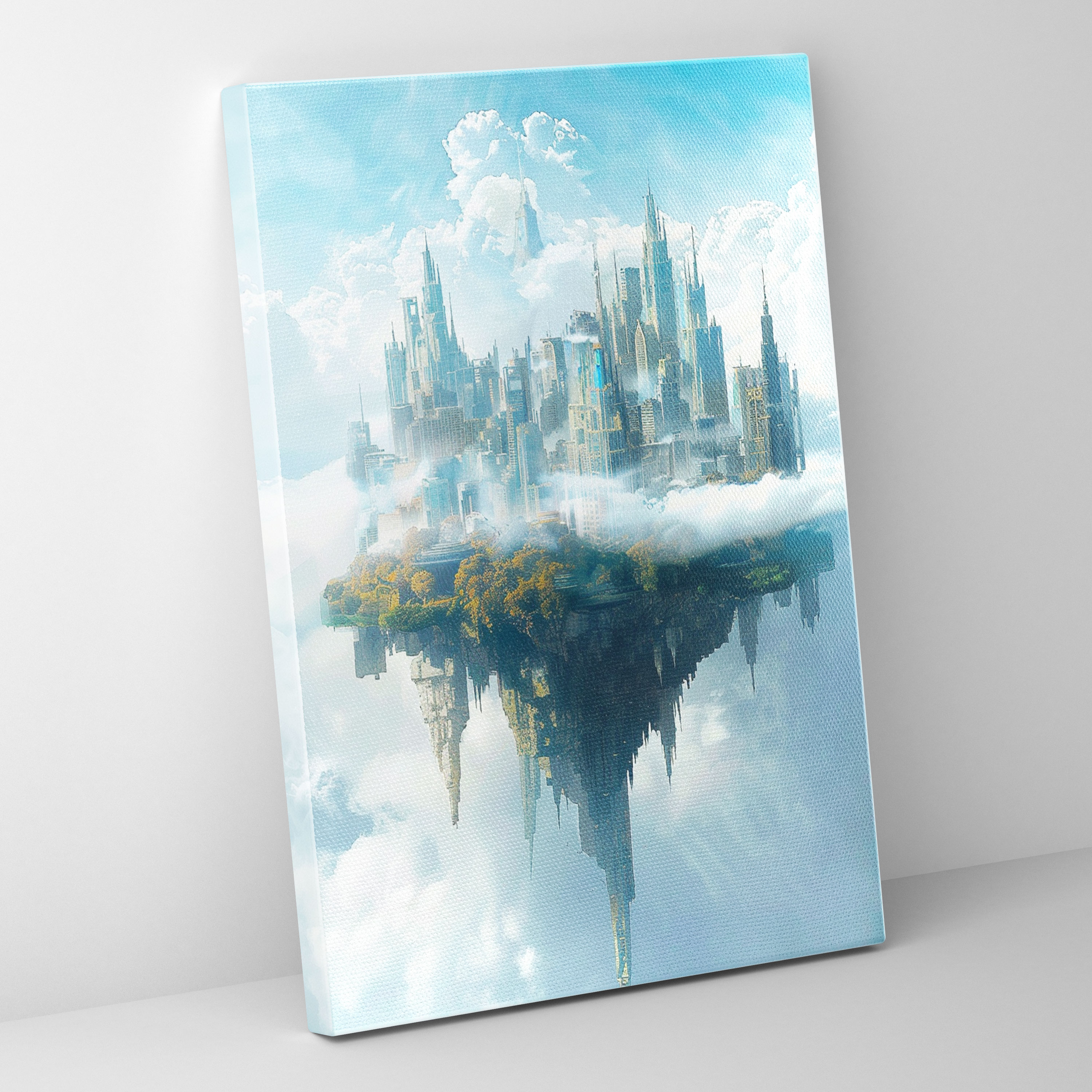Ashvin Harrison Wall Art - Floating City Canvas Print - Ashvin Harrison, Wall Art, Home Decoration, Canvas