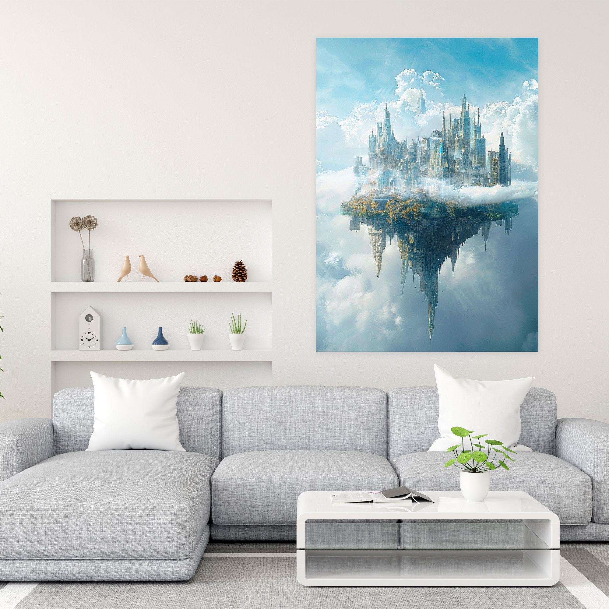 Ashvin Harrison Wall Art - Floating City Canvas Print - Ashvin Harrison, Wall Art, Home Decoration, Canvas