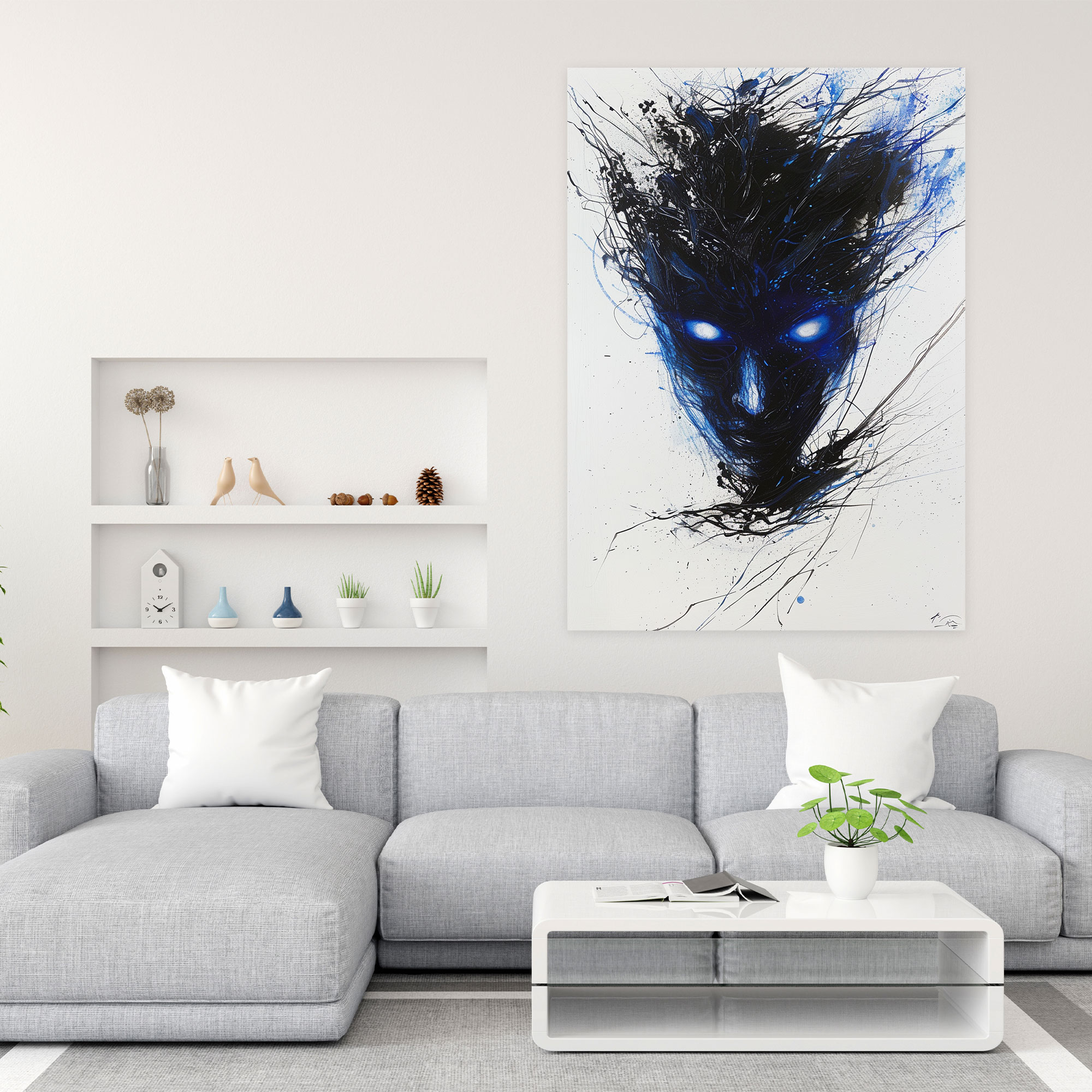 Ashvin Harrison Wall Decoration - Mysterious Portrait Canvas Print - Ashvin Harrison, Home Decoration, Canvas, Wall Art
