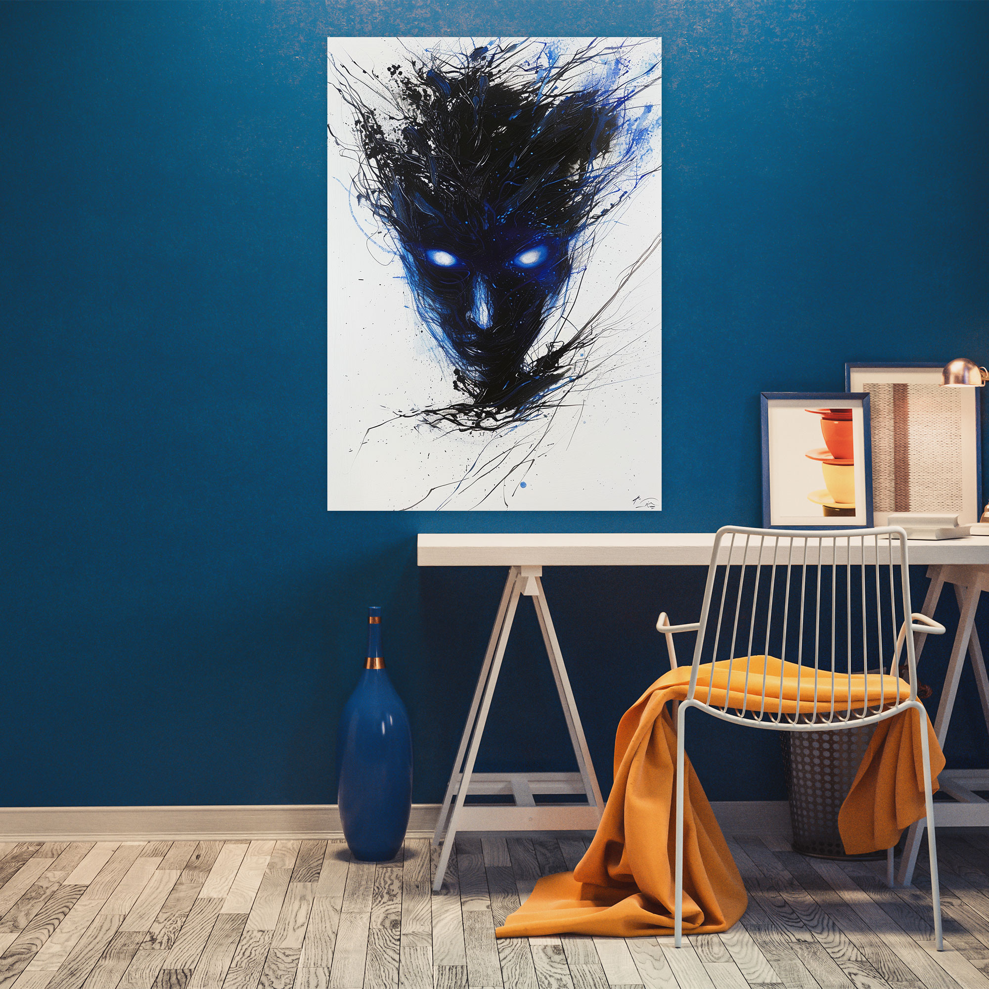 Ashvin Harrison Wall Decoration - Mysterious Portrait Canvas Print - Ashvin Harrison, Home Decoration, Canvas, Wall Art