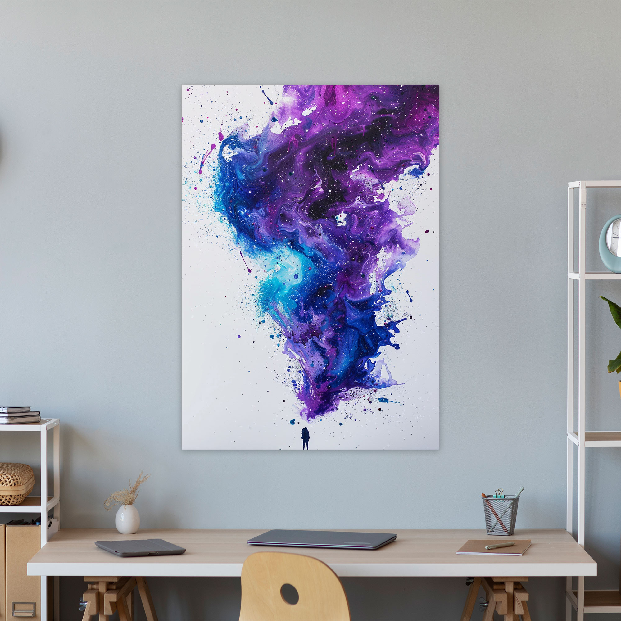 Celestial Galaxy Wall Art By Ashvin Harrison - Ashvin Harrison, Ashvin Harrison, Wall Art, Celestial Galaxy