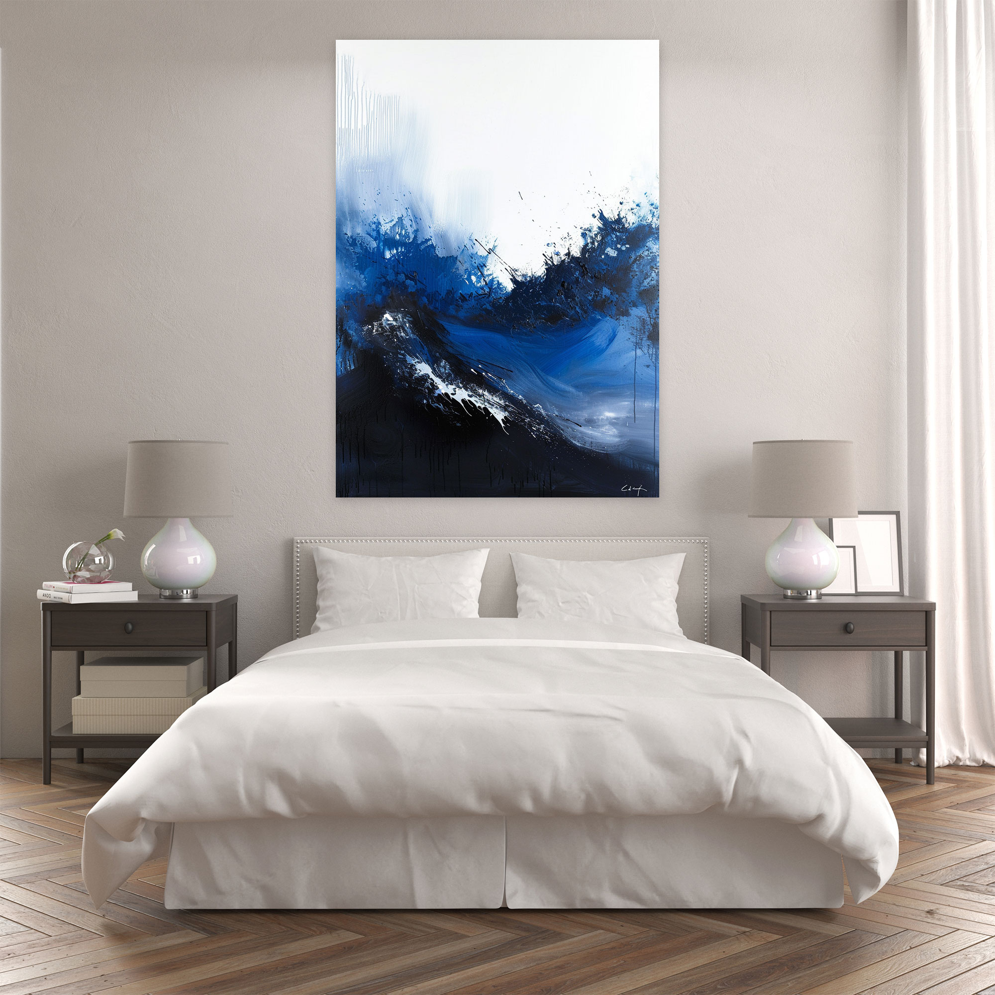 Minimalist Abstract Landscape Wall Art By Ashvin Harrison - Ashvin Harrison, Home Decoration, Wall Decoration, Wall Art