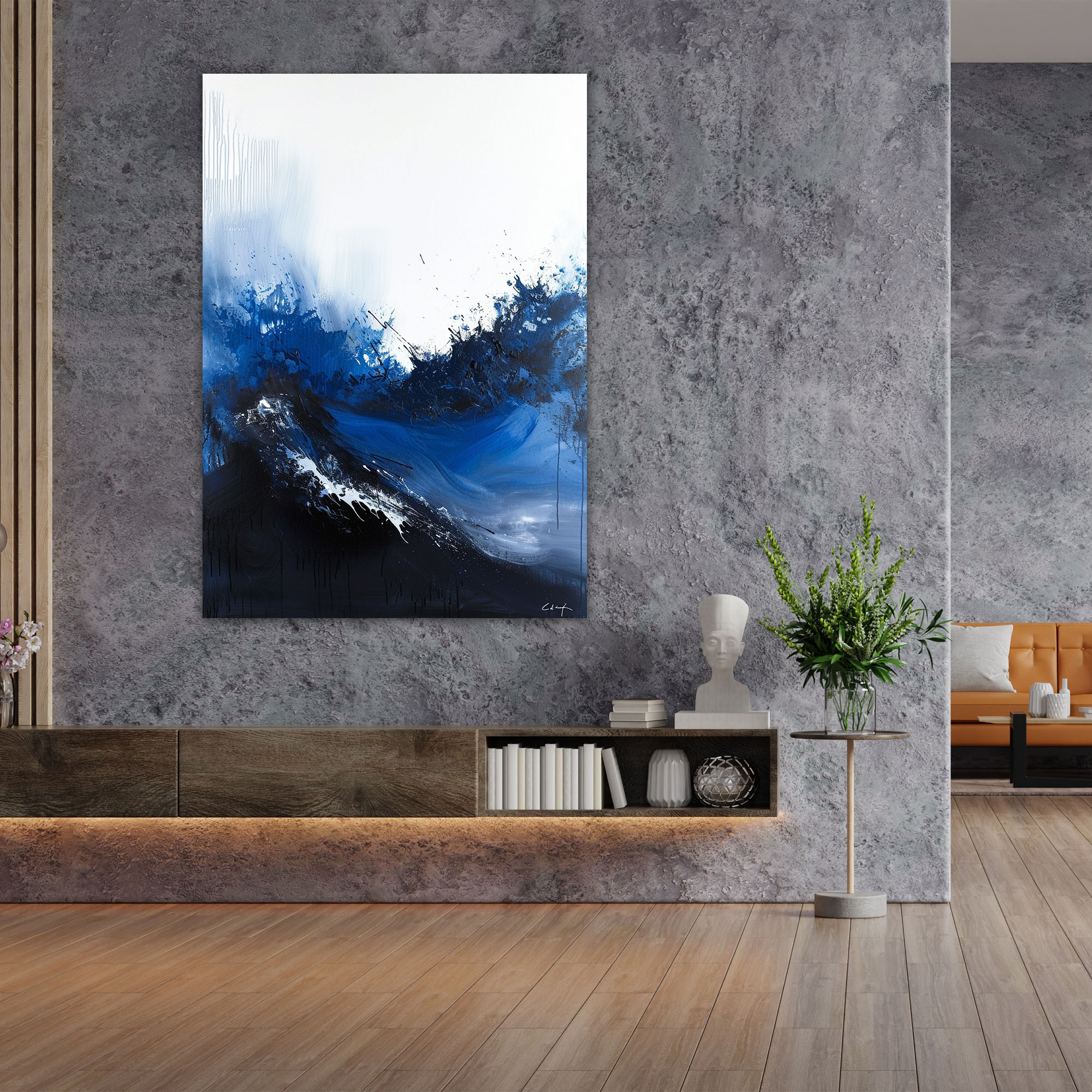 Minimalist Abstract Landscape Wall Art By Ashvin Harrison - Ashvin Harrison, Home Decoration, Wall Decoration, Wall Art