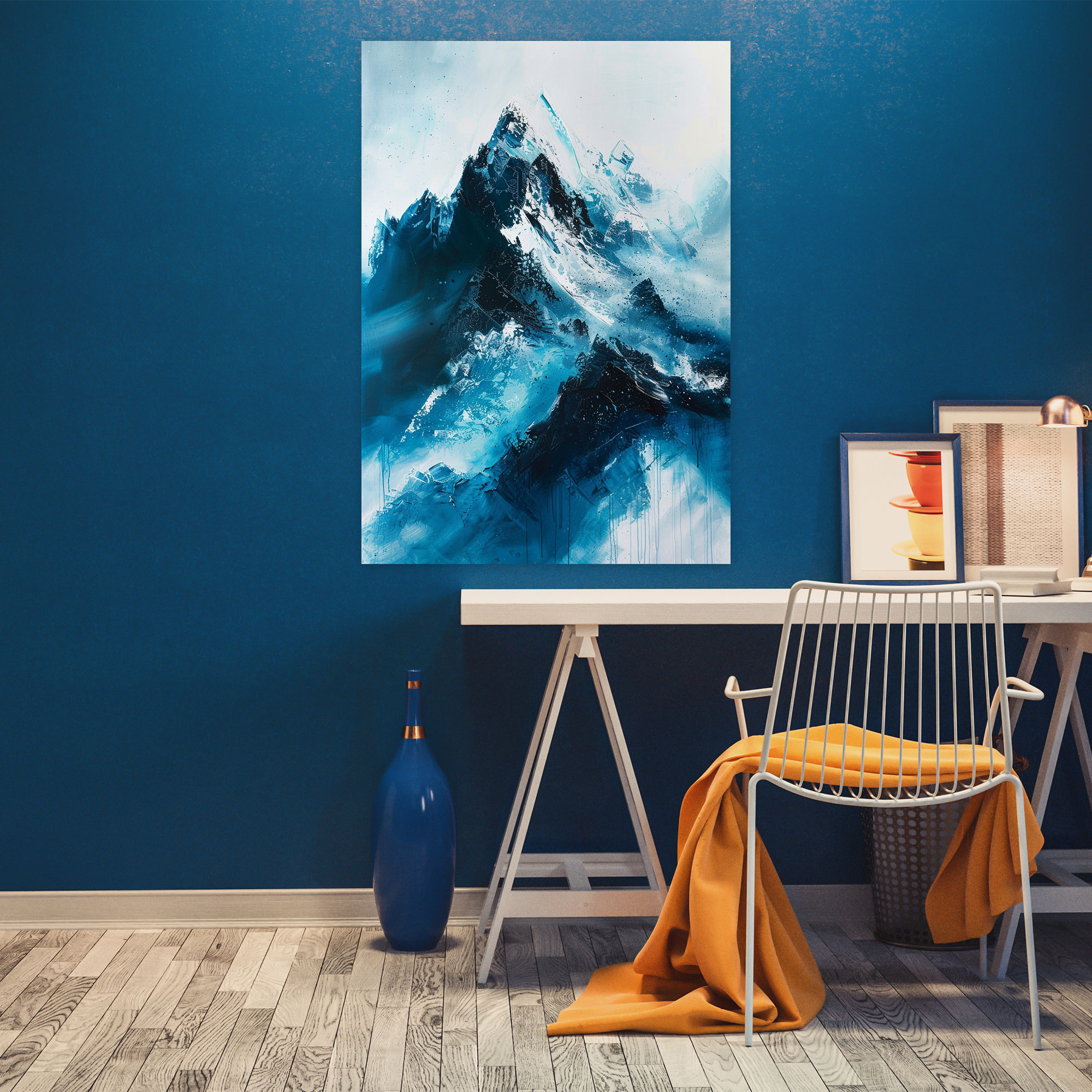 Majestic Mountain Landscape Wall Art By Ashvin Harrison - Ashvin Harrison, Wall Art, Canvas, Home Decoration