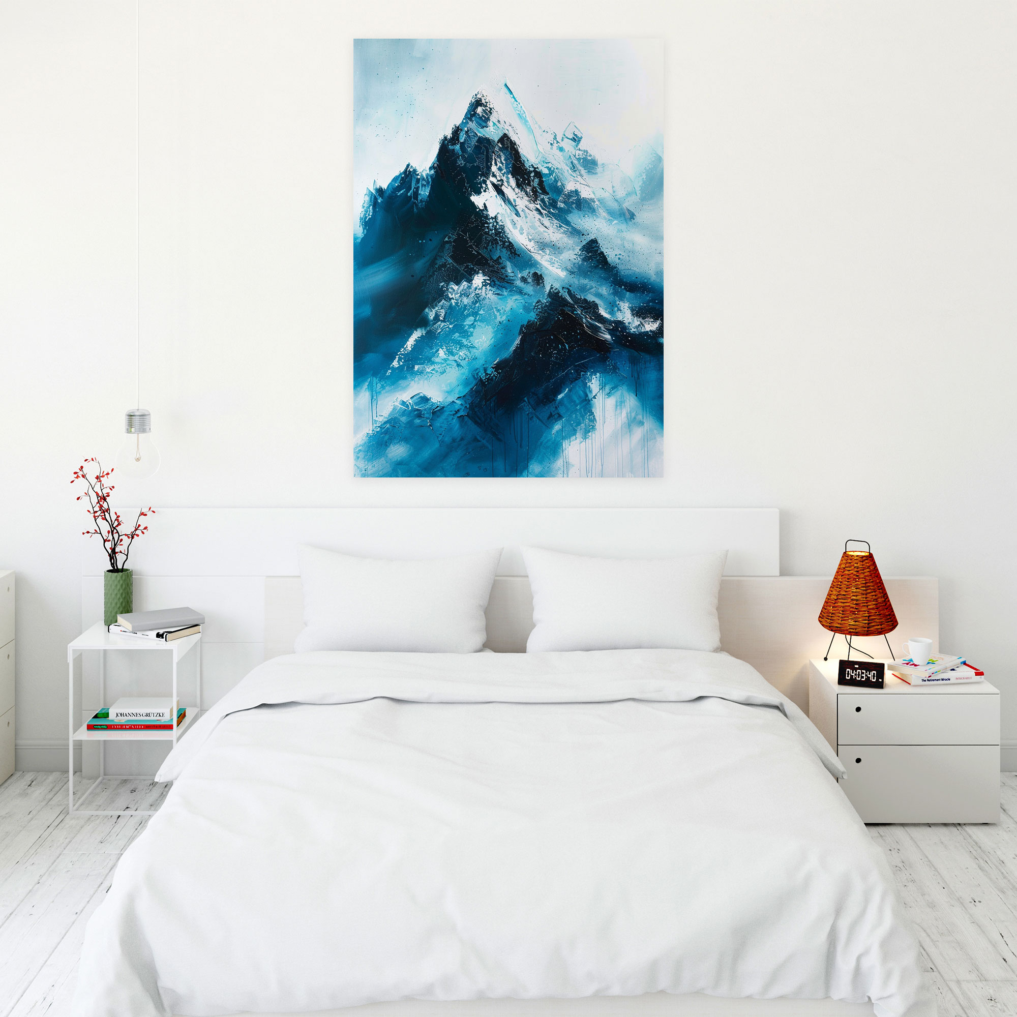 Majestic Mountain Landscape Wall Art By Ashvin Harrison - Ashvin Harrison, Wall Art, Canvas, Home Decoration