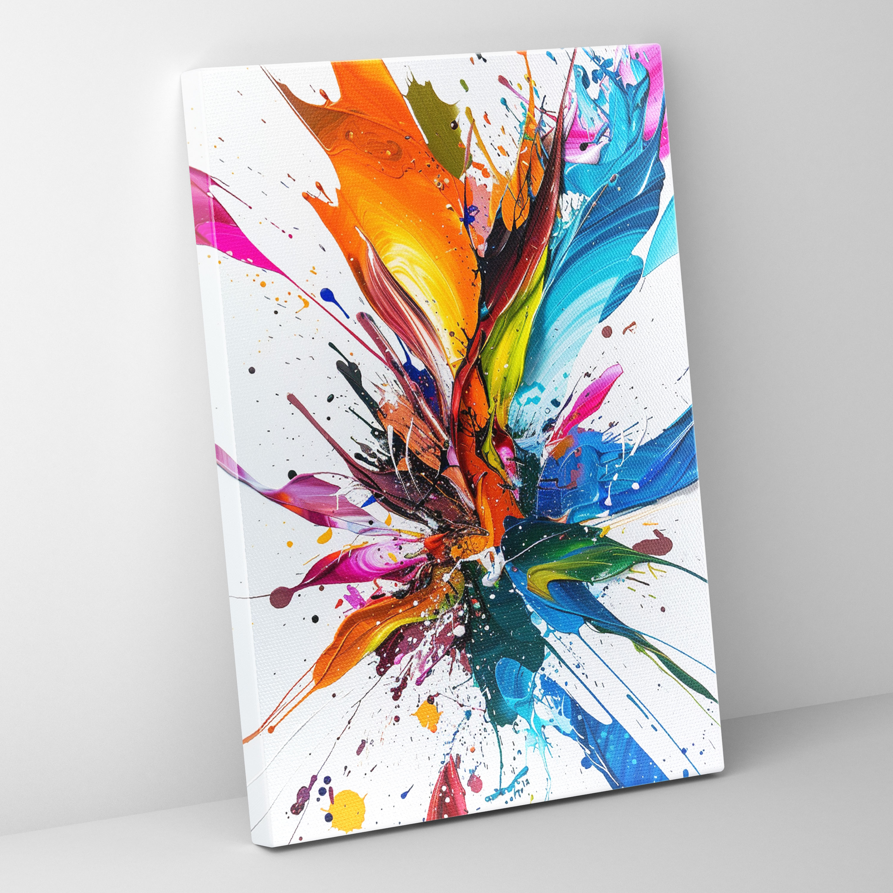 Ashvin Harrison Abstract Canvas Print - Ashvin Harrison, Canvas Wall Art, Wall Art, Home Decoration