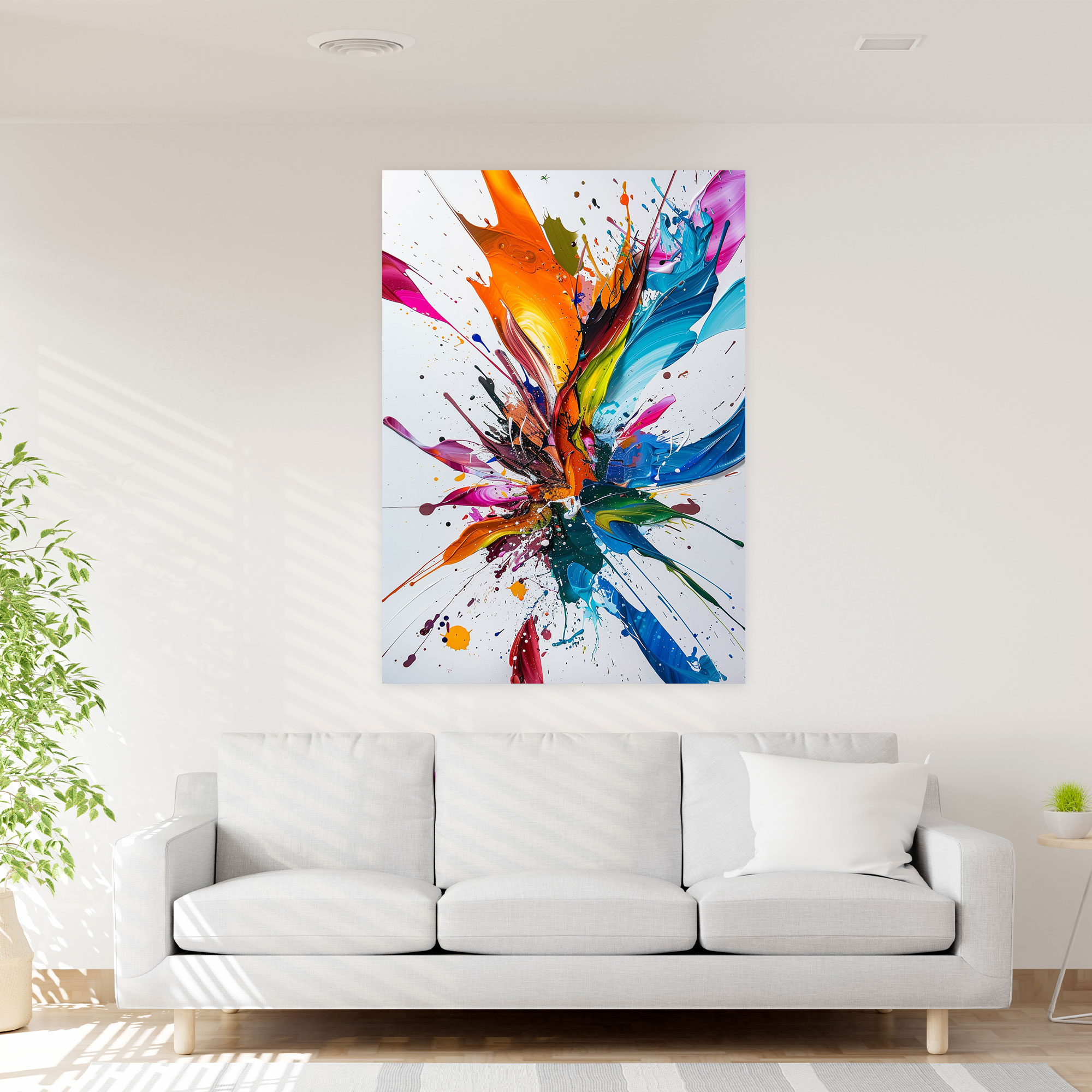 Ashvin Harrison Abstract Canvas Print - Ashvin Harrison, Canvas Wall Art, Wall Art, Home Decoration