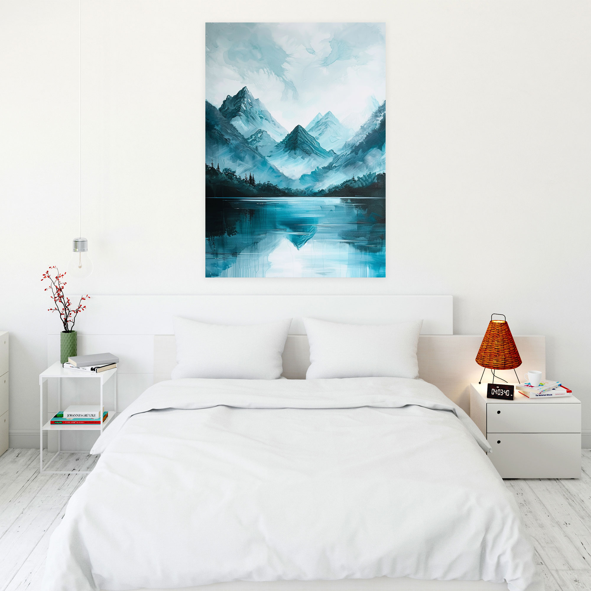 Ashvin Harrison Serene Landscape Canvas Print - Ashvin Harrison, Canvas Wall Art, Canvas Print, Canvas